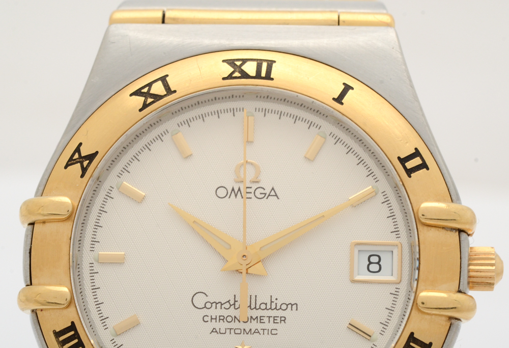 Omega "Constellation" 18K Gold and Stainless Steel Watch