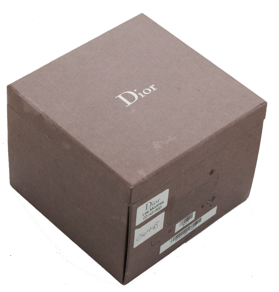 Christian Dior "Christal" Diamond Accented Chronograph Watch