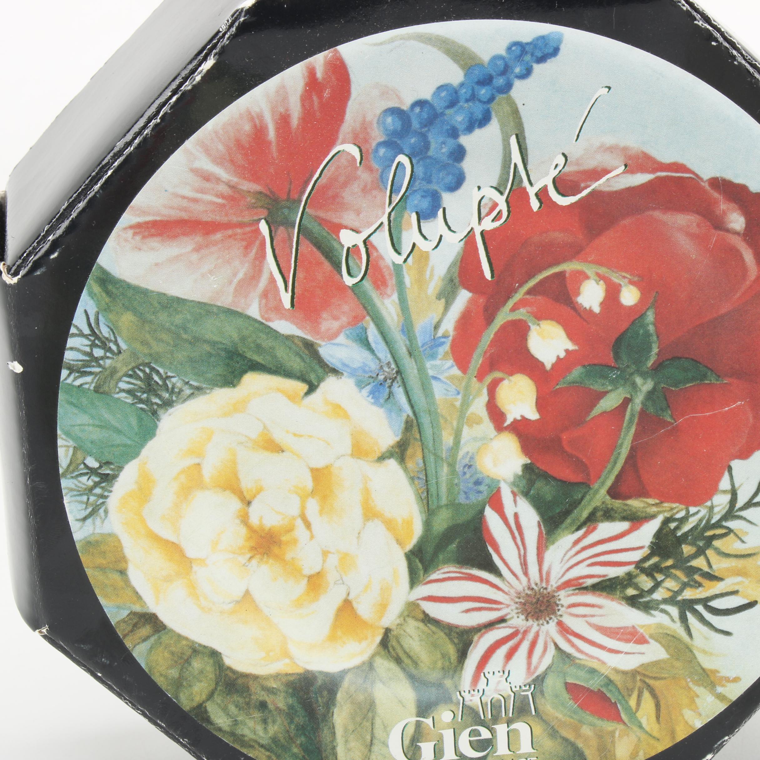 Gien China "Volupté" Appetizer Plates