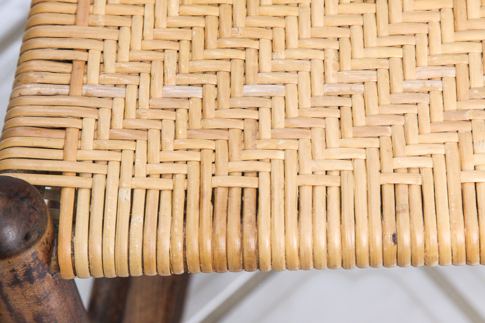 Antique Oak Sewing Rocker