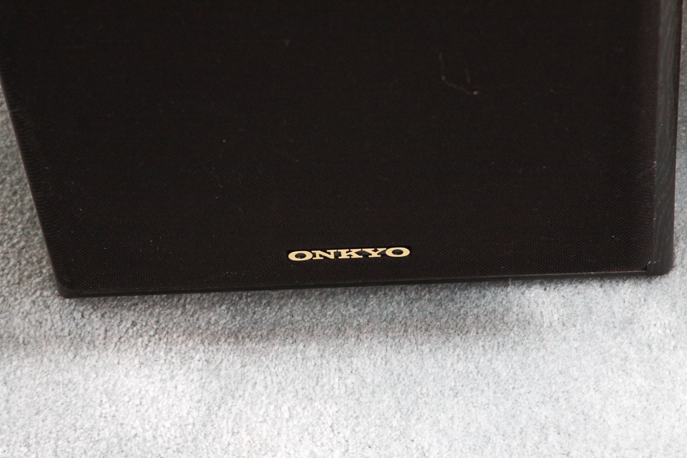Onkyo Stereo System, Tower Speakers and Cabinet
