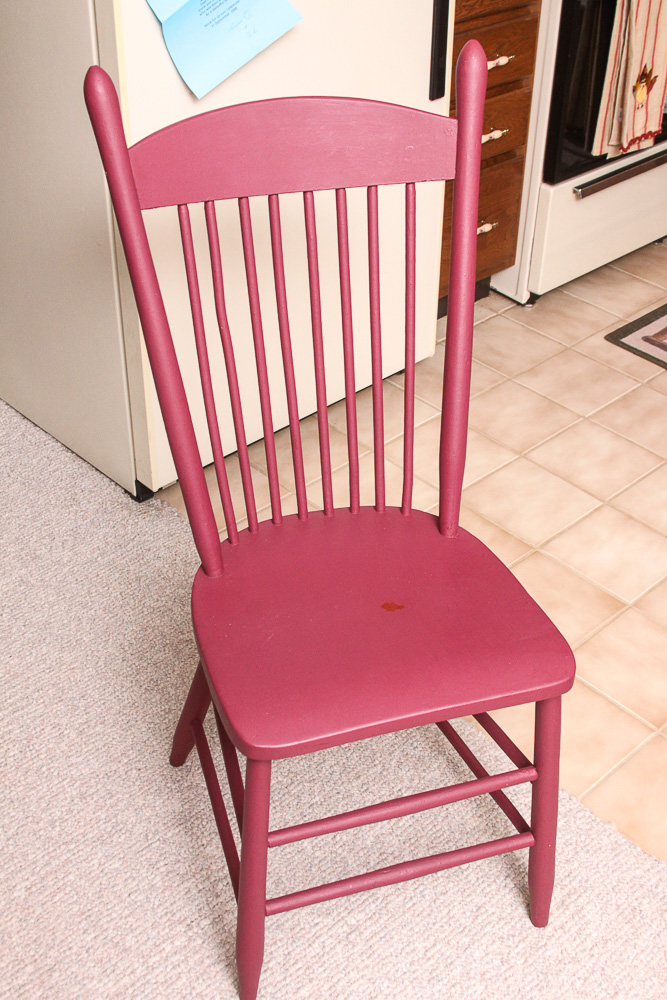 Painted Farmhouse Style Chair and Milking Stool