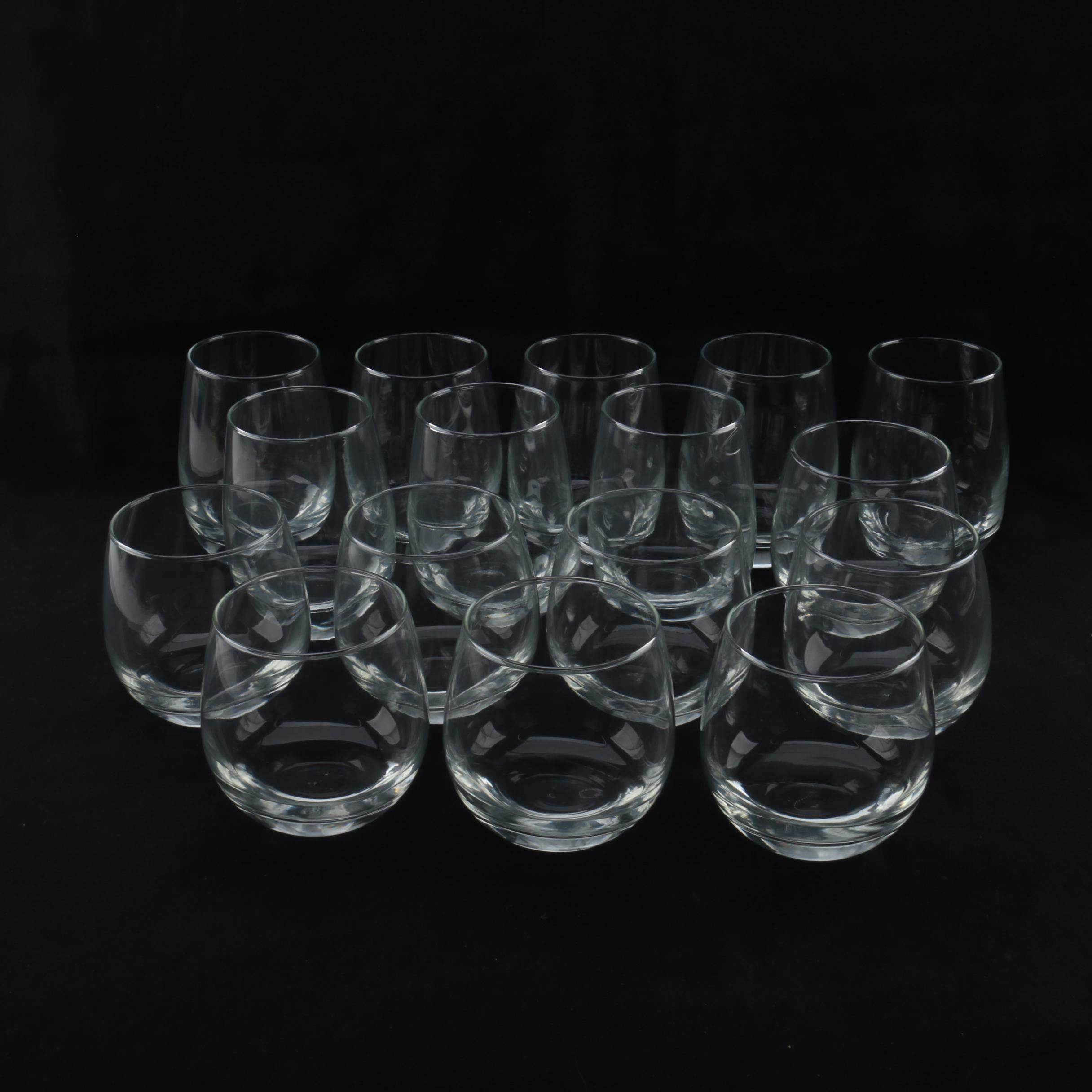 Collection of Stemless Wine Glasses