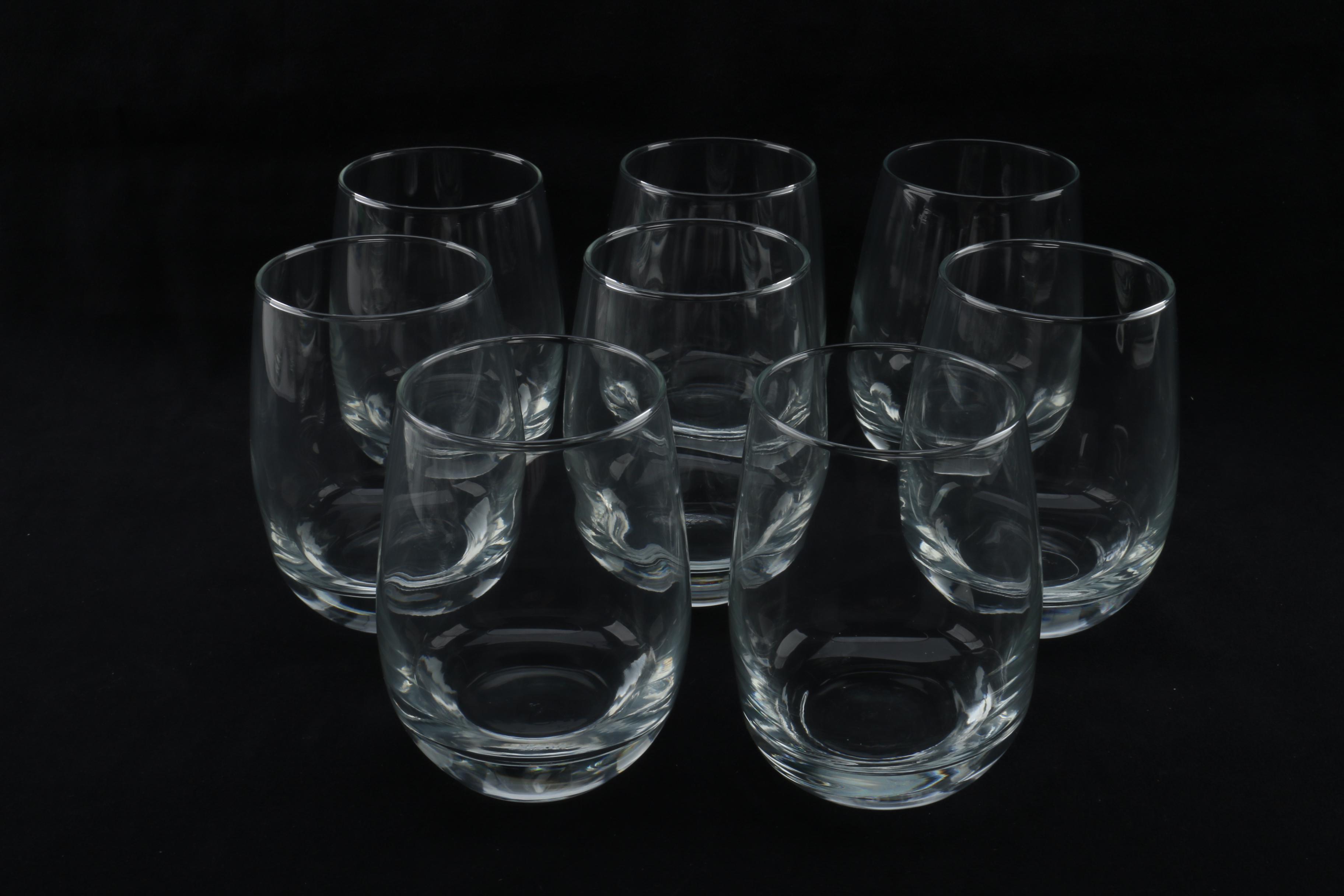 Collection of Stemless Wine Glasses