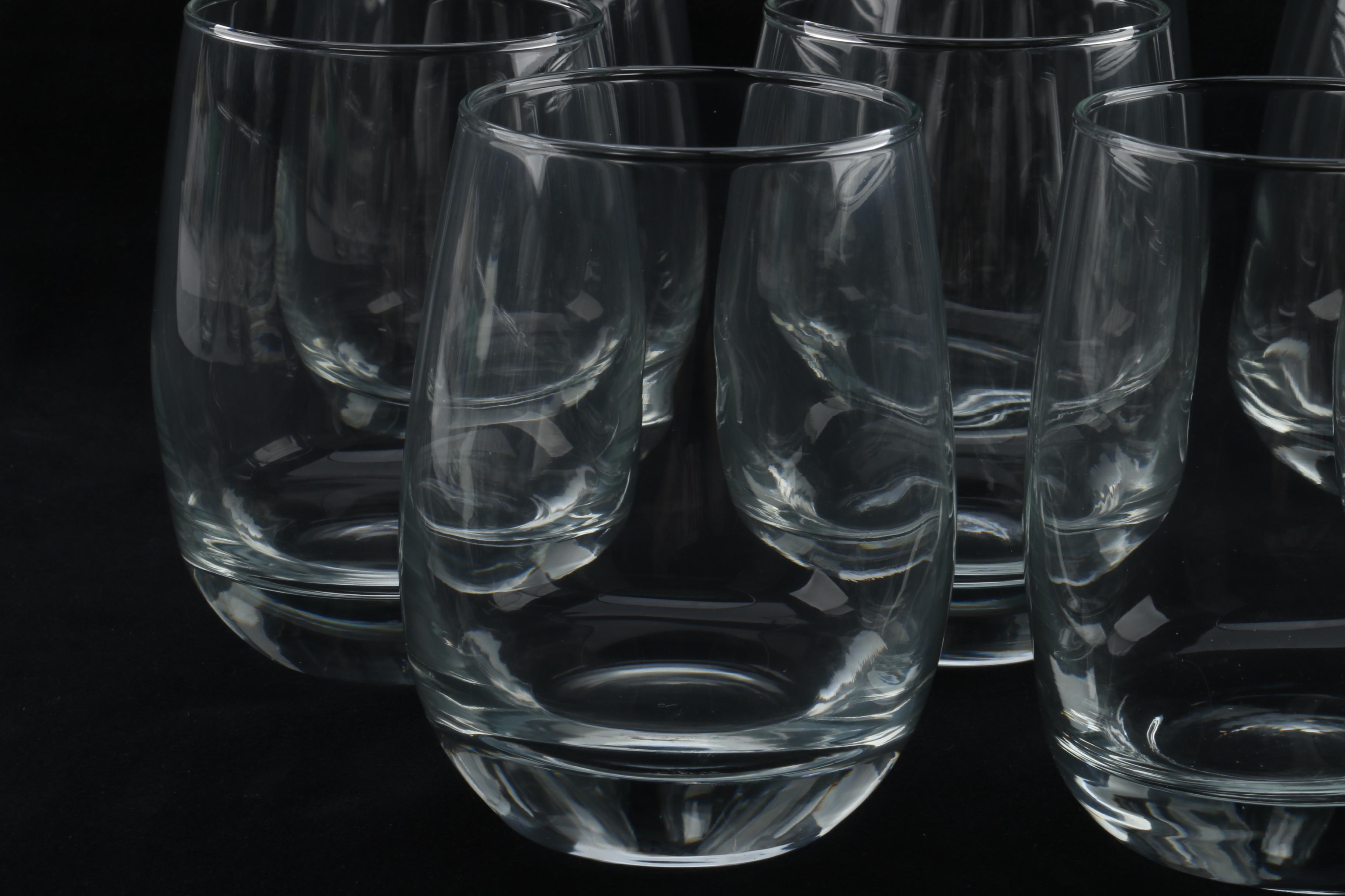 Collection of Stemless Wine Glasses