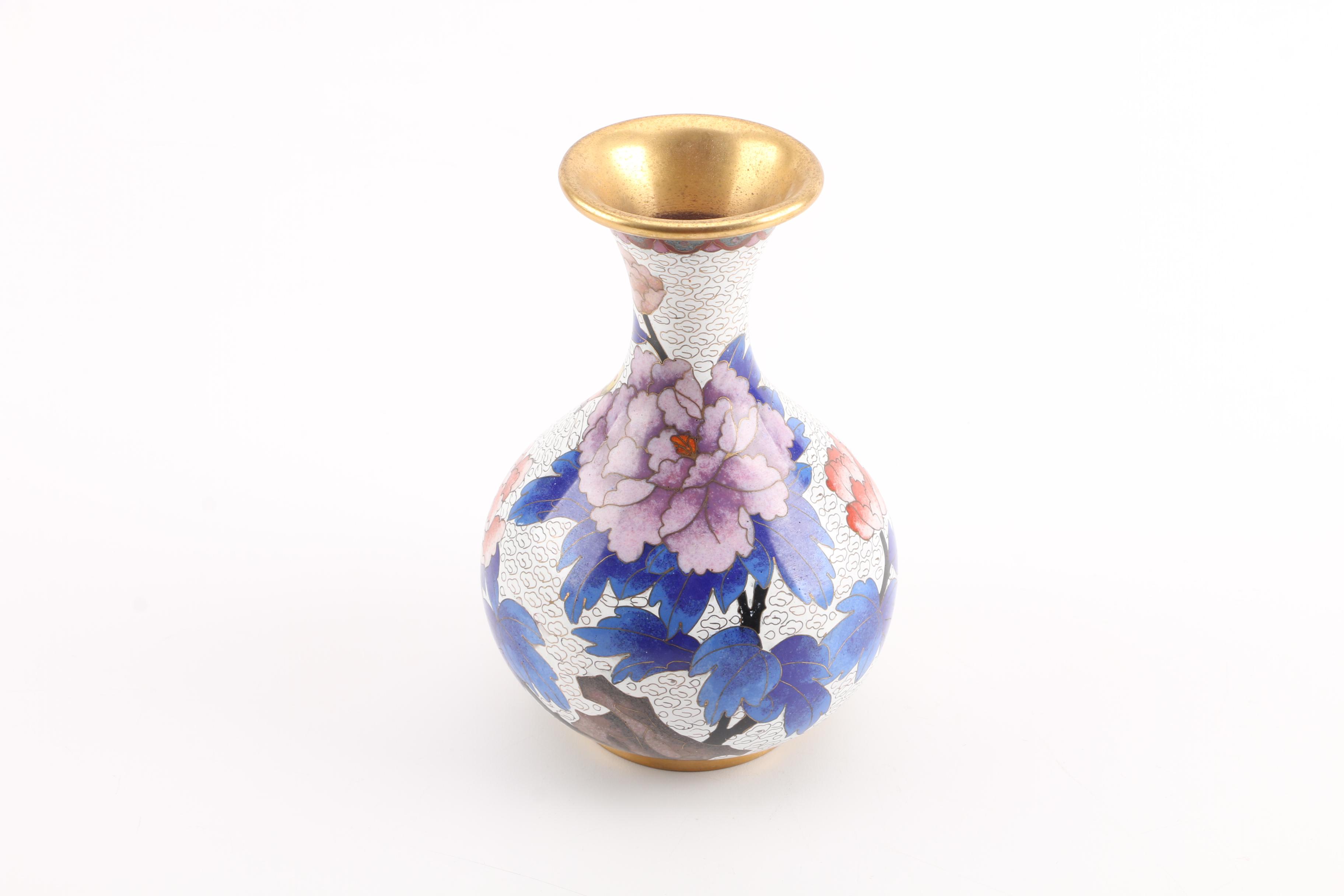 Chinese Cloisonné Vase