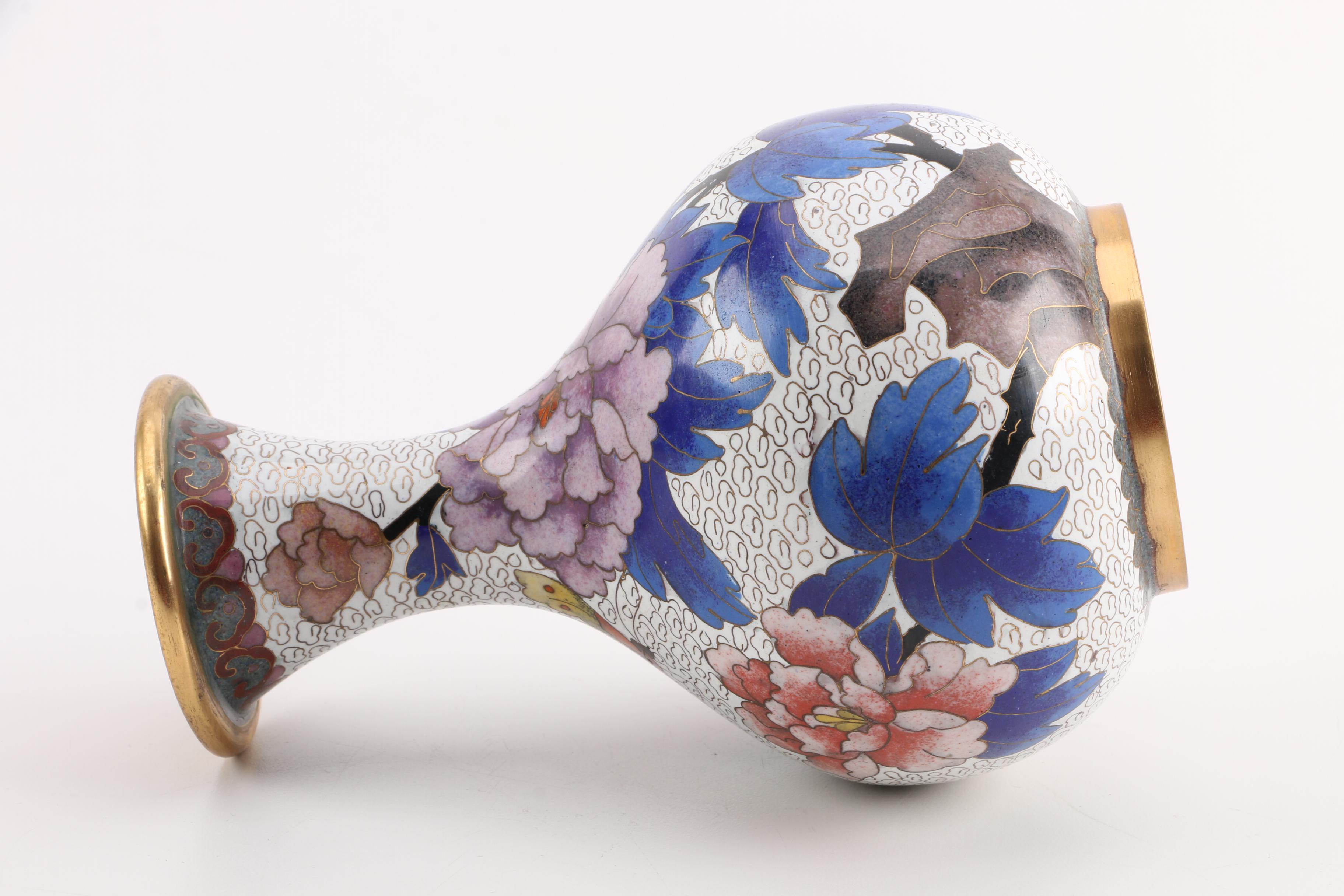 Chinese Cloisonné Vase