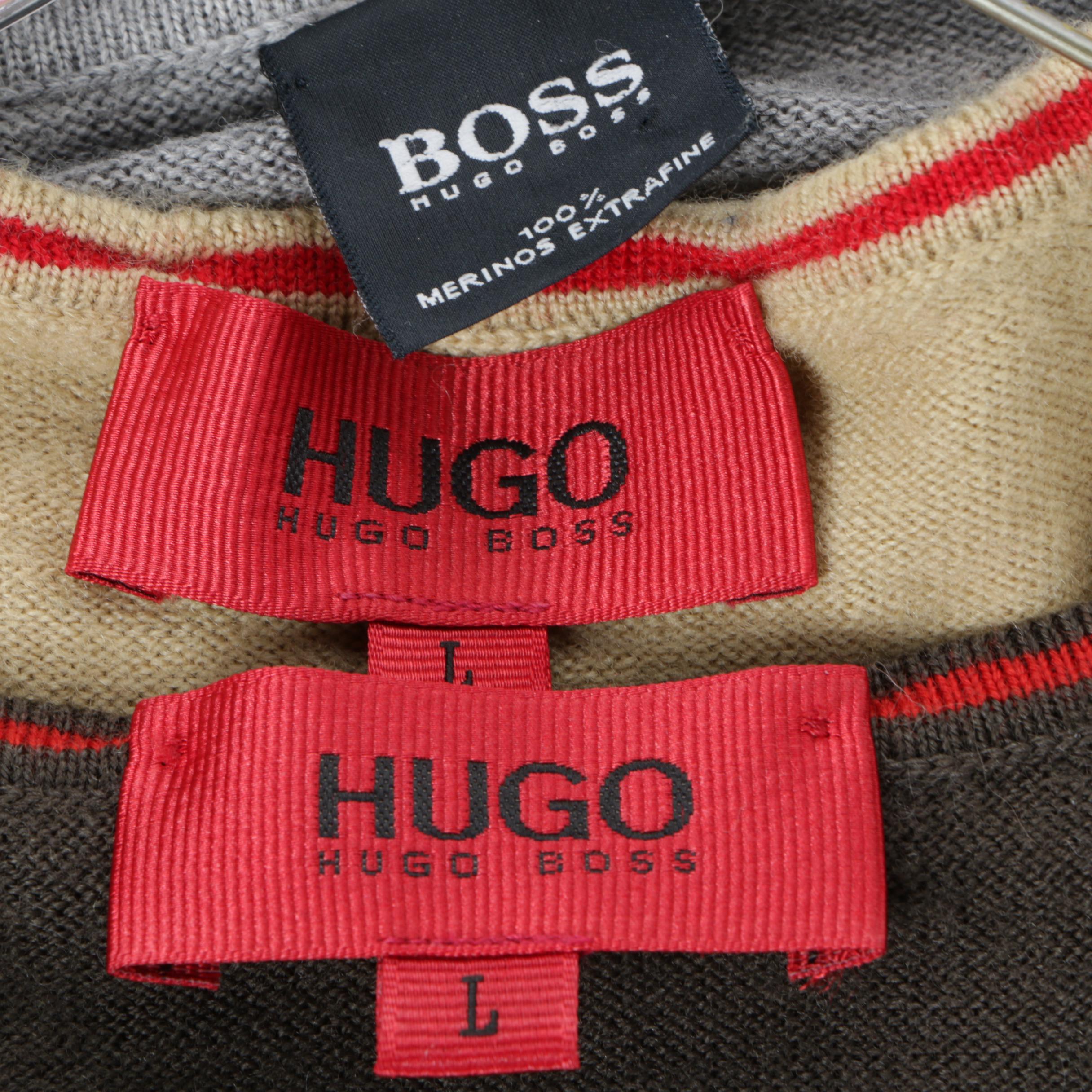 Men's Hugo Hugo Boss and Boss Hugo Boss Sweater and Sweater Vests