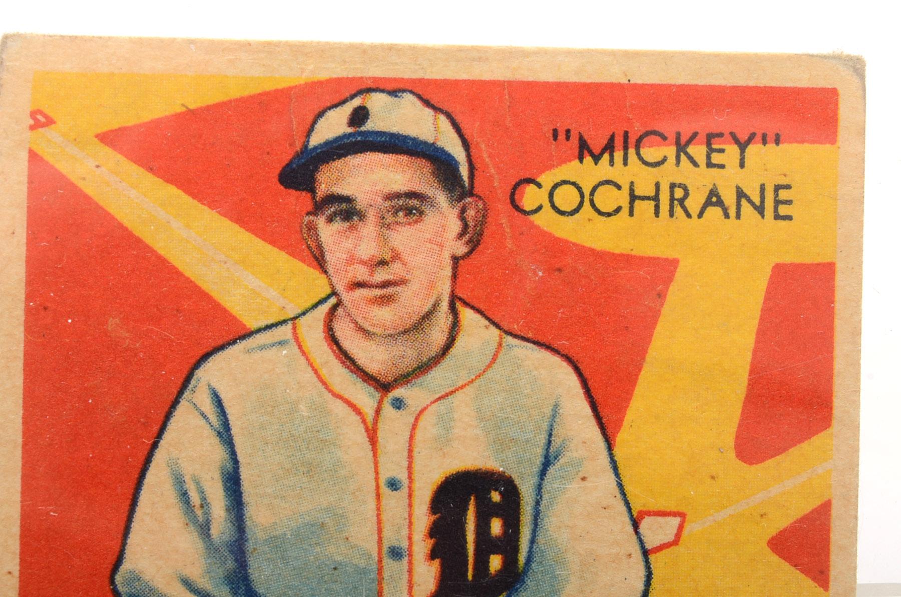 1934 Mickey Cochrane Diamond Stars Baseball Card