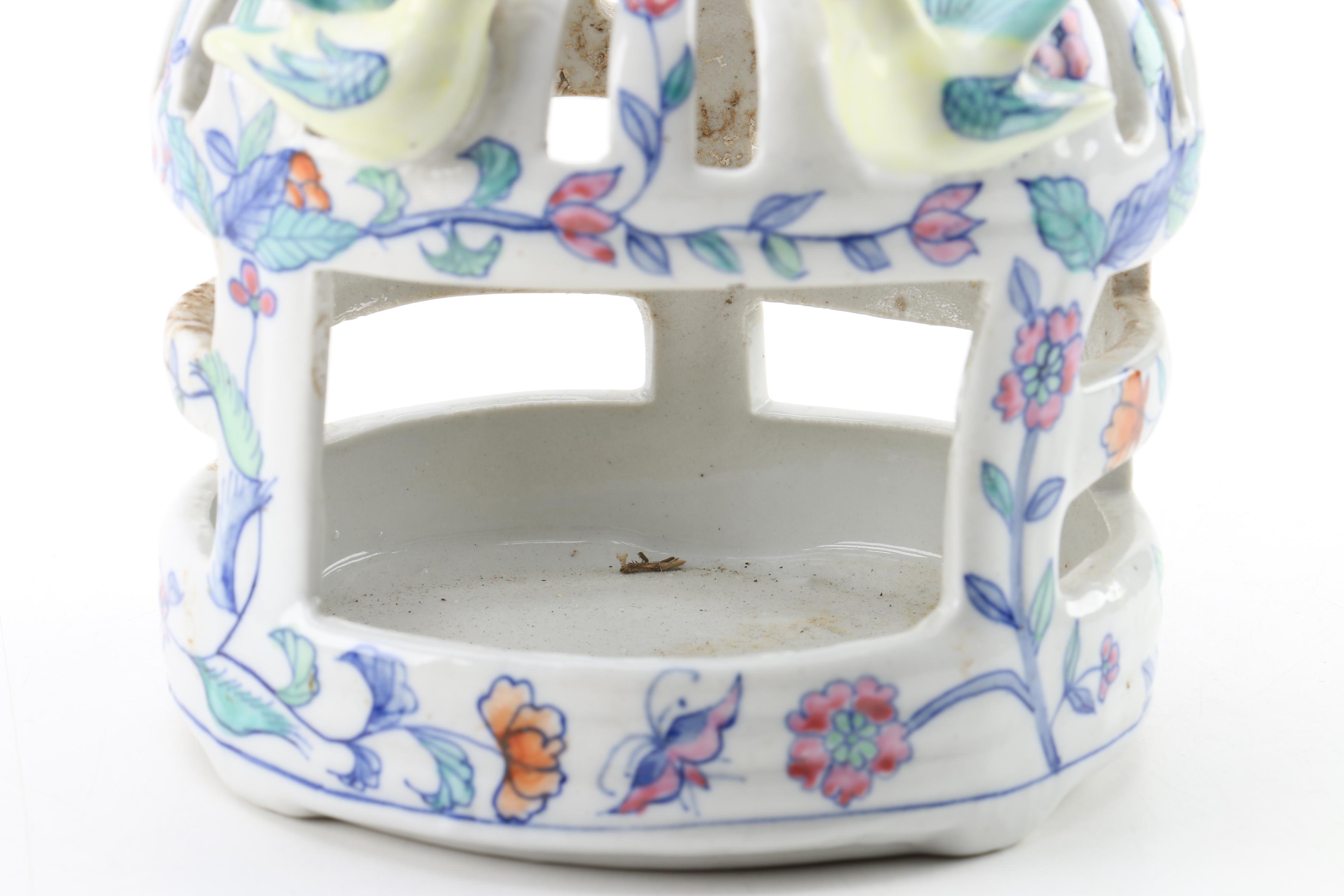 Hanging Ceramic Candleholder