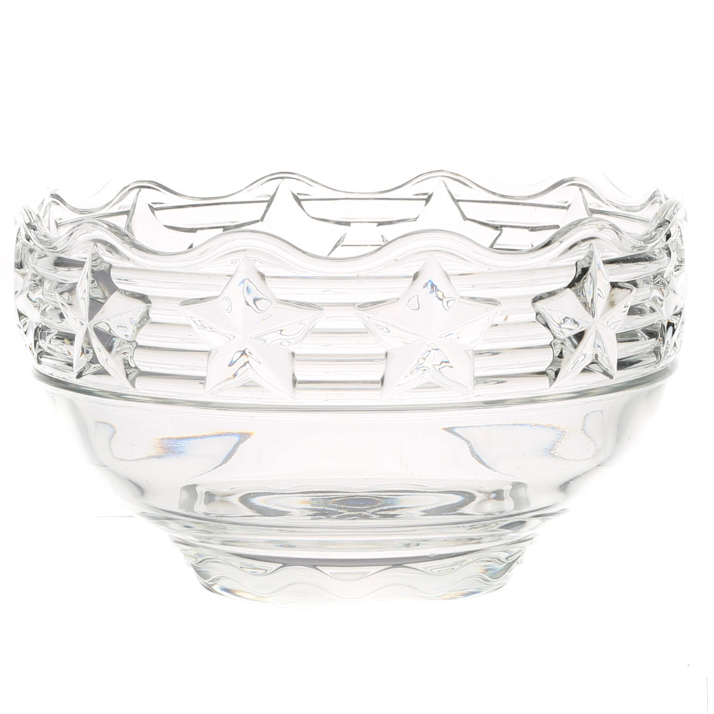 Tiffany & Co. "Stars" Crystal Bowl