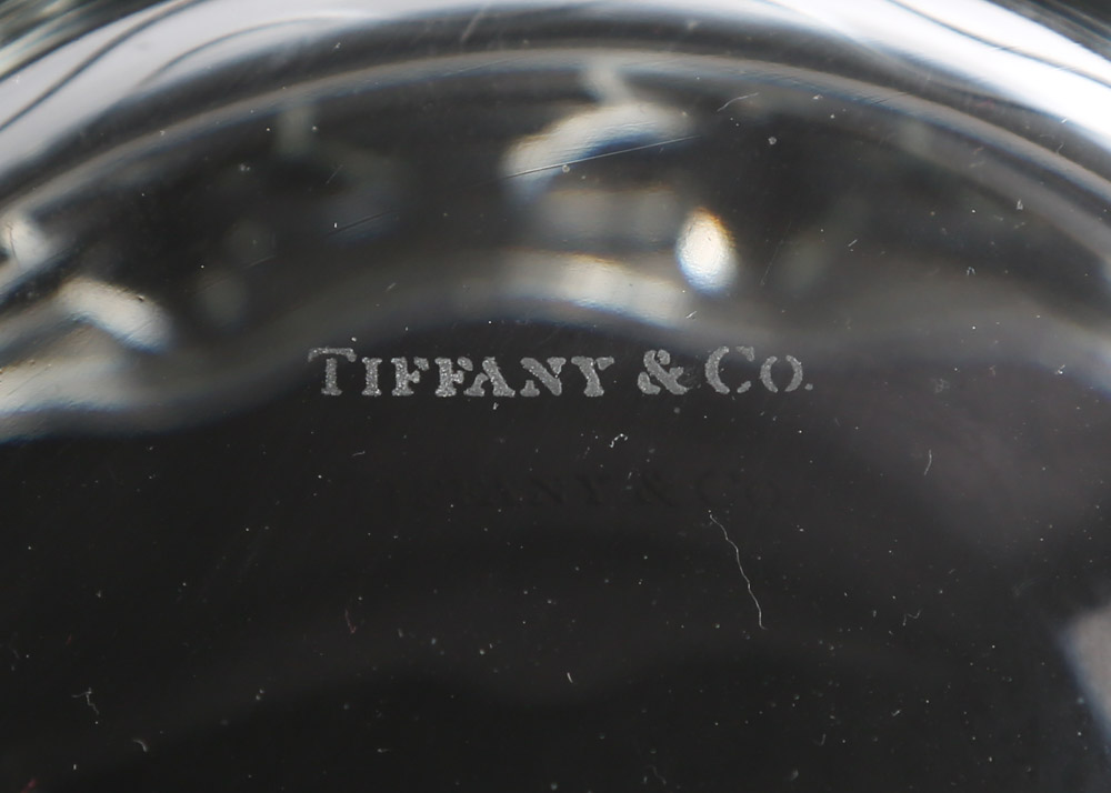 Tiffany & Co. "Stars" Crystal Bowl