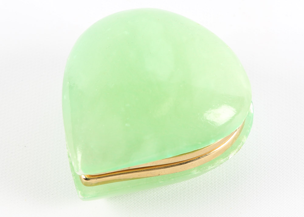 Vintage Alabaster Vanity Boxes