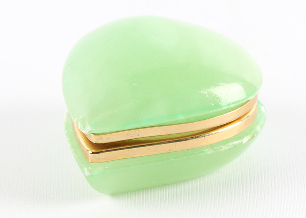 Vintage Alabaster Vanity Boxes