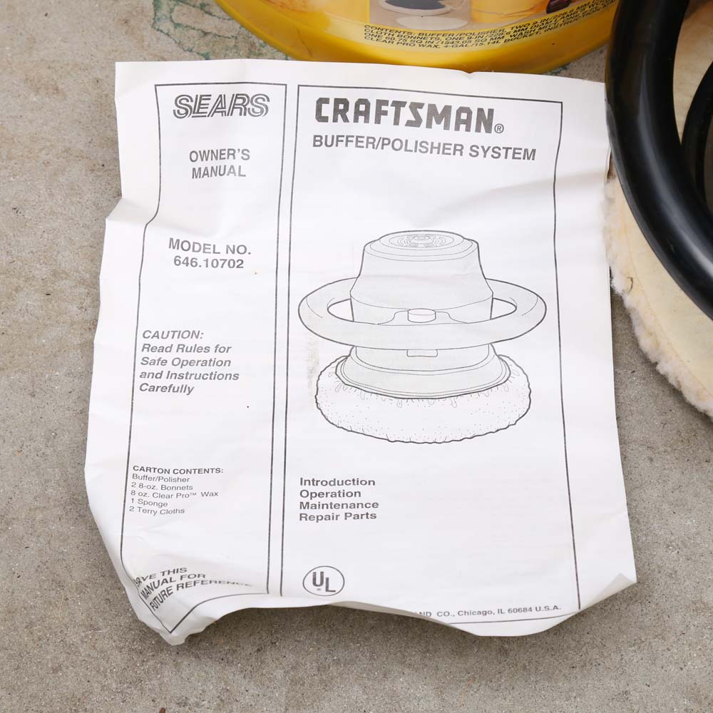 Craftsman 9" Buffer/Polisher