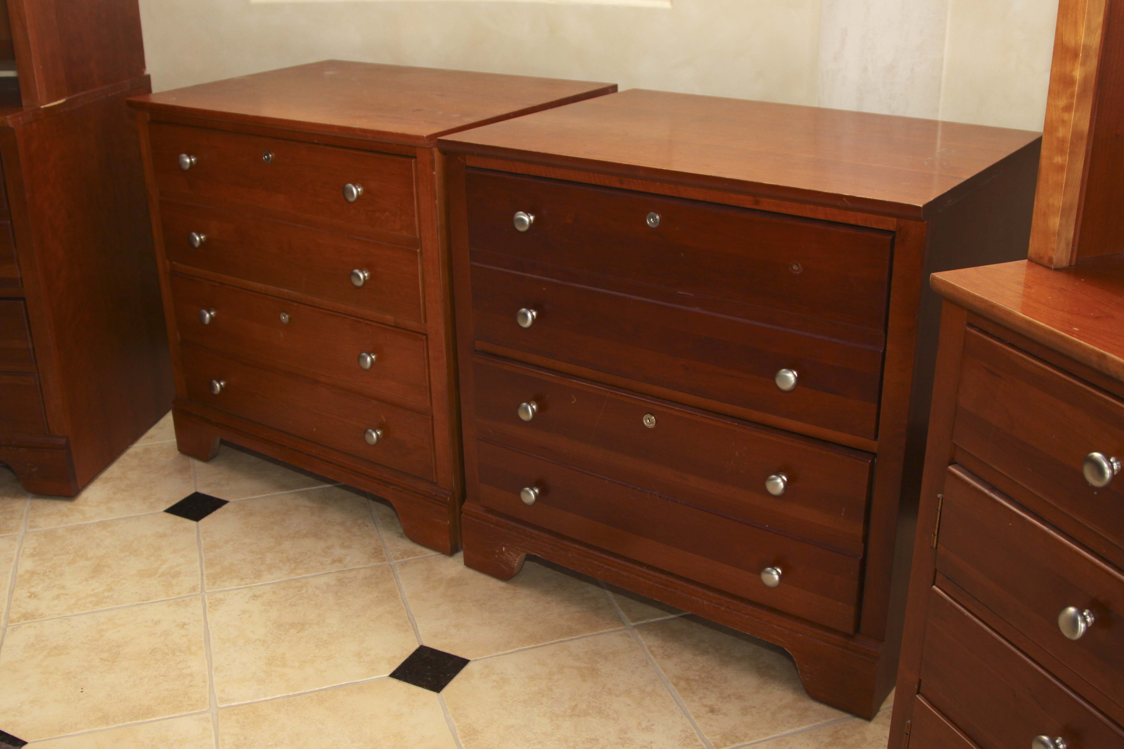 Wooden Stanley Furniture Filing Cabinets