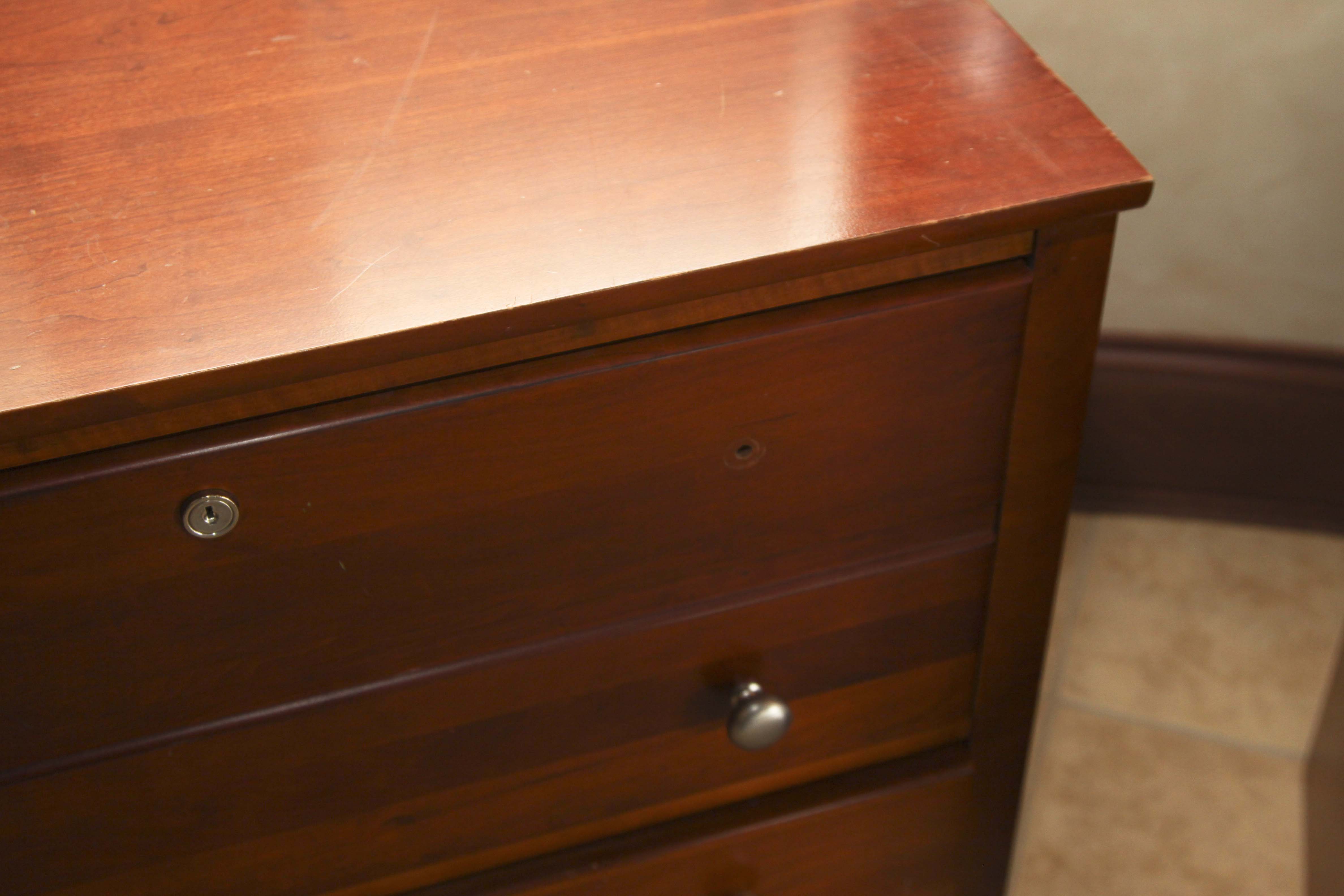 Wooden Stanley Furniture Filing Cabinets