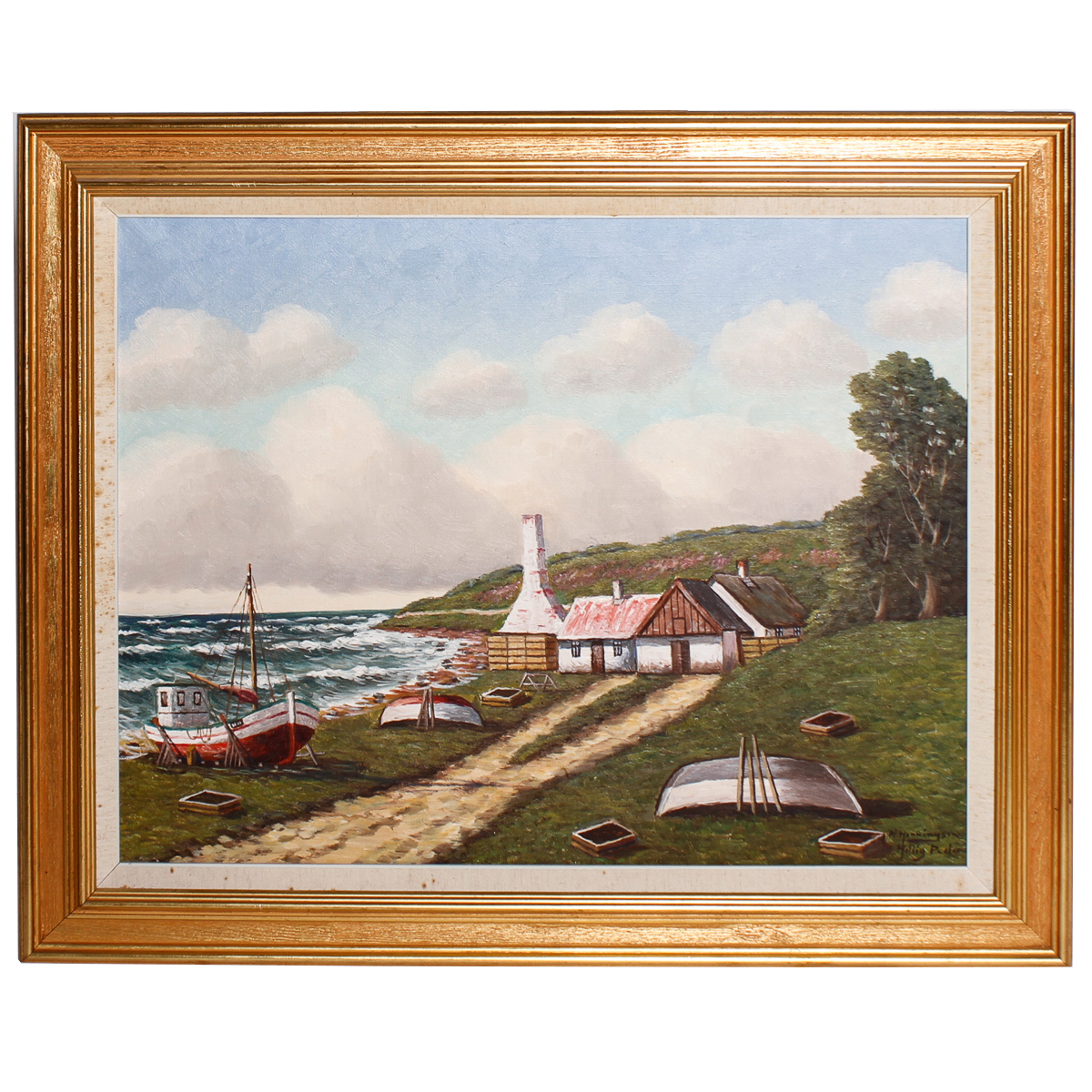 Niels A. Henningsen Oil on Canvas