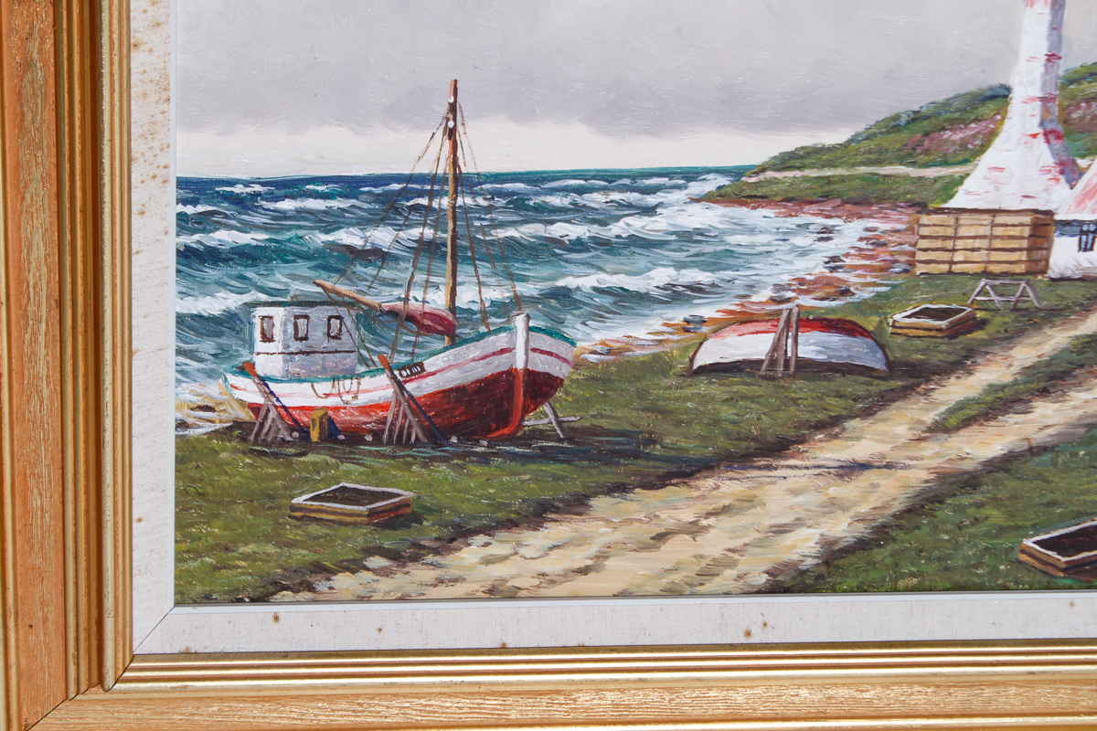 Niels A. Henningsen Oil on Canvas