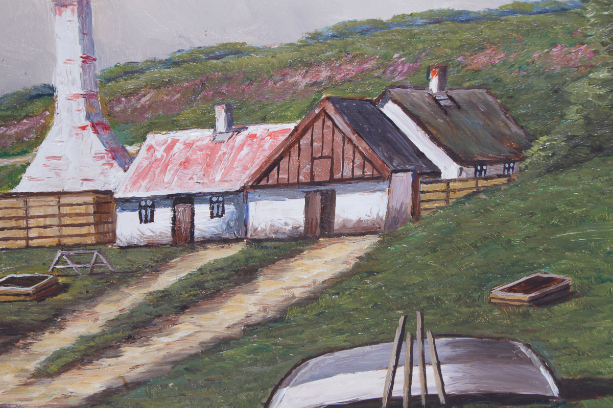 Niels A. Henningsen Oil on Canvas