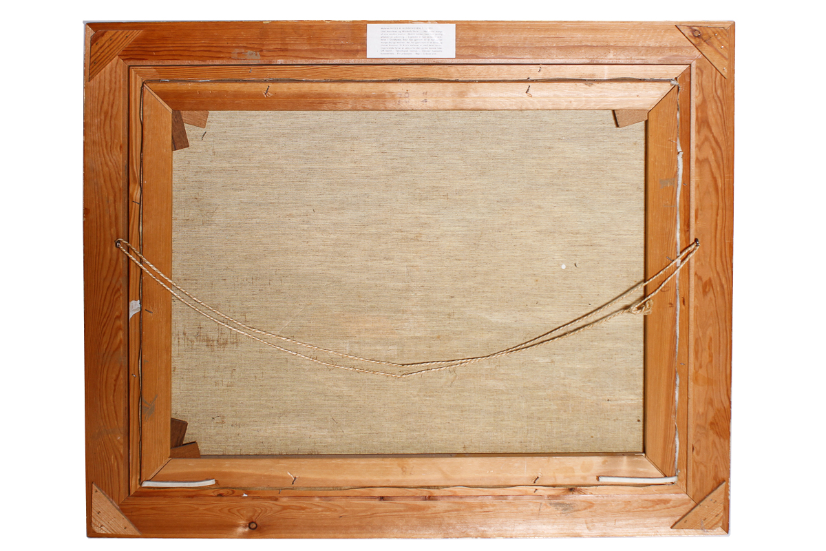 Niels A. Henningsen Oil on Canvas