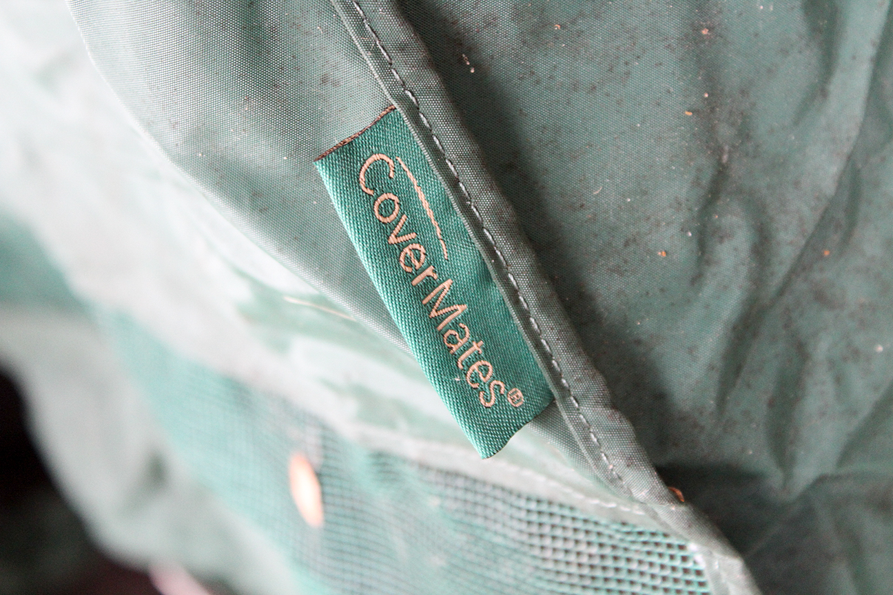 Resin Wicker Patio Sofa and Side Tables with Outdoor Covers