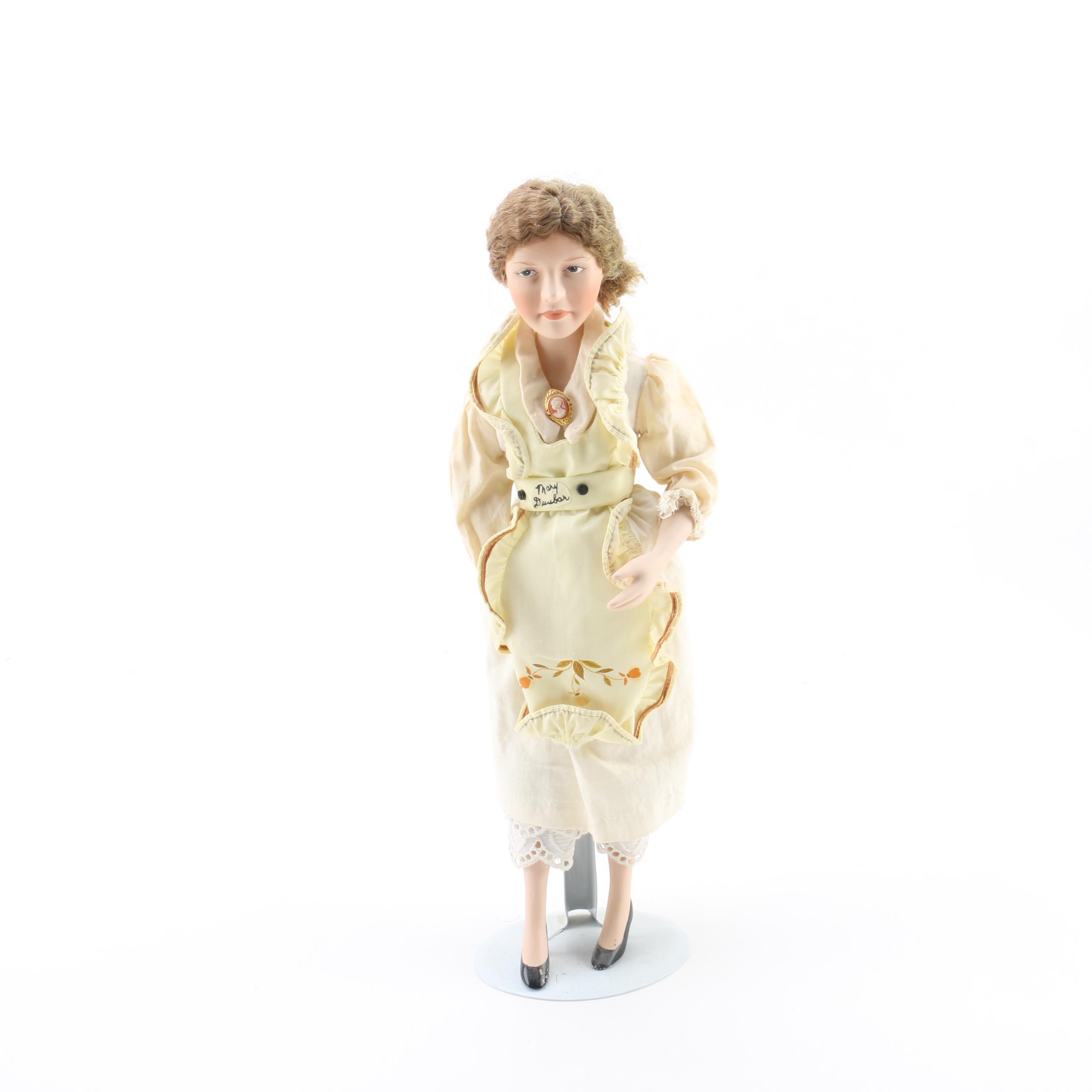 Mary Dunbar Signed "Test Kitchen" Porcelain Doll