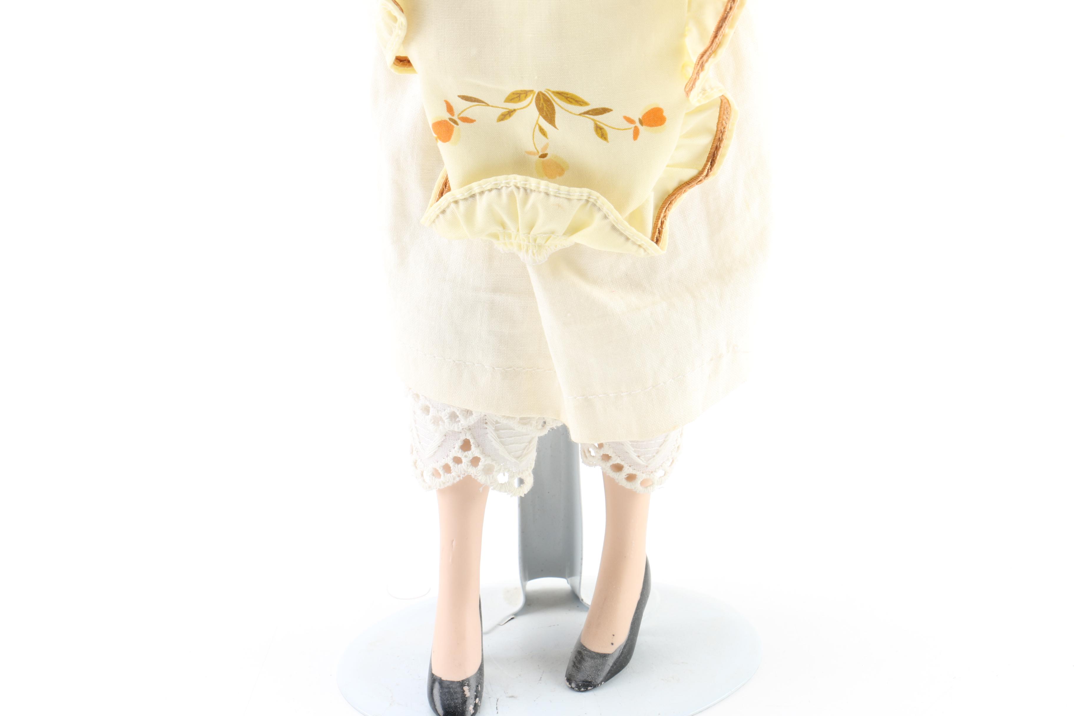 Mary Dunbar Signed "Test Kitchen" Porcelain Doll