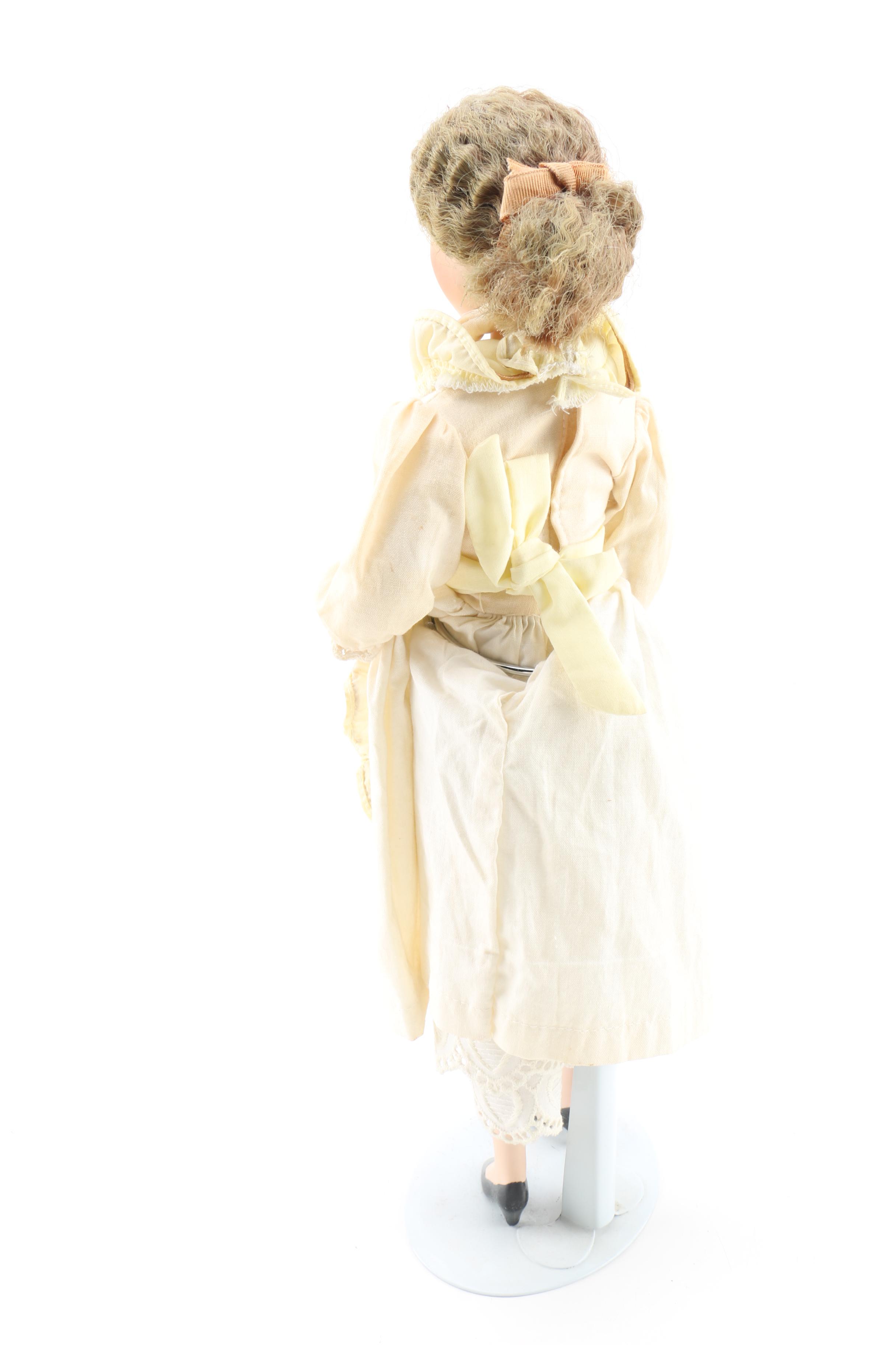 Mary Dunbar Signed "Test Kitchen" Porcelain Doll