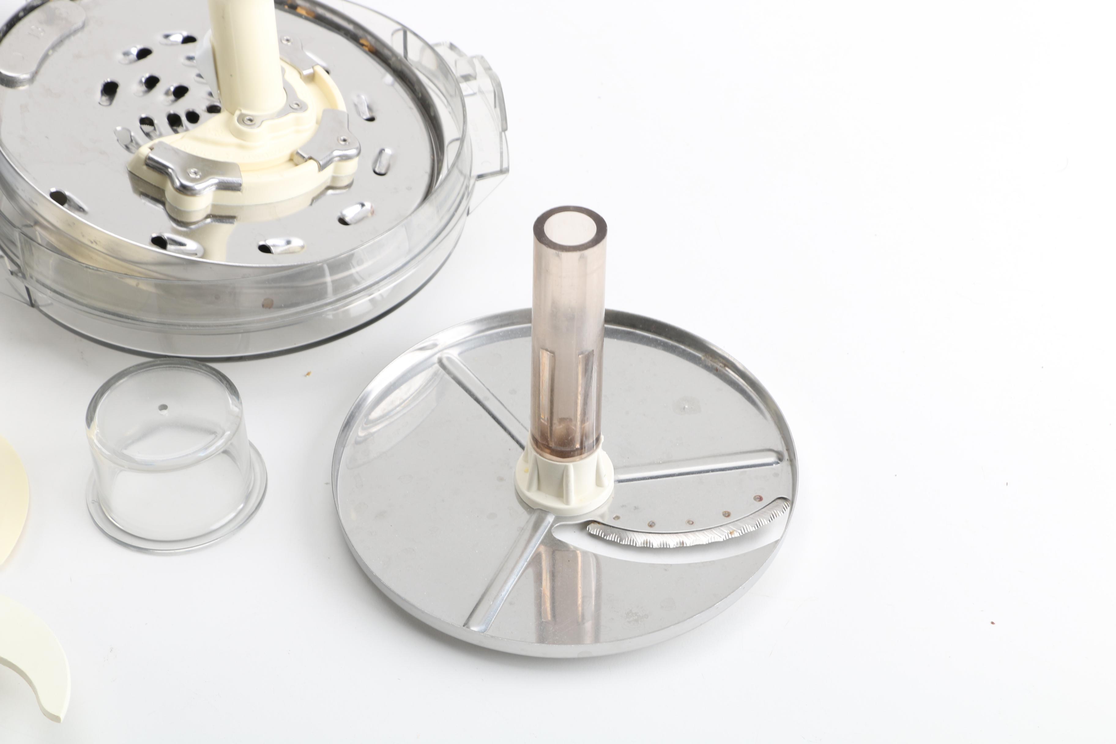 Small Kitchen Appliances Including Oster Blender and Cuisinart Food Processor