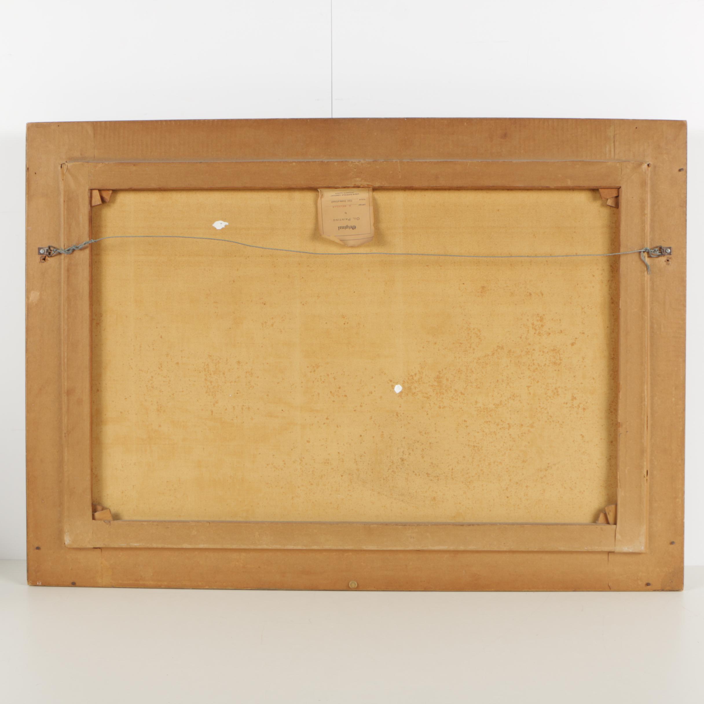 H. Melville Oil Painting "Old Homestead"