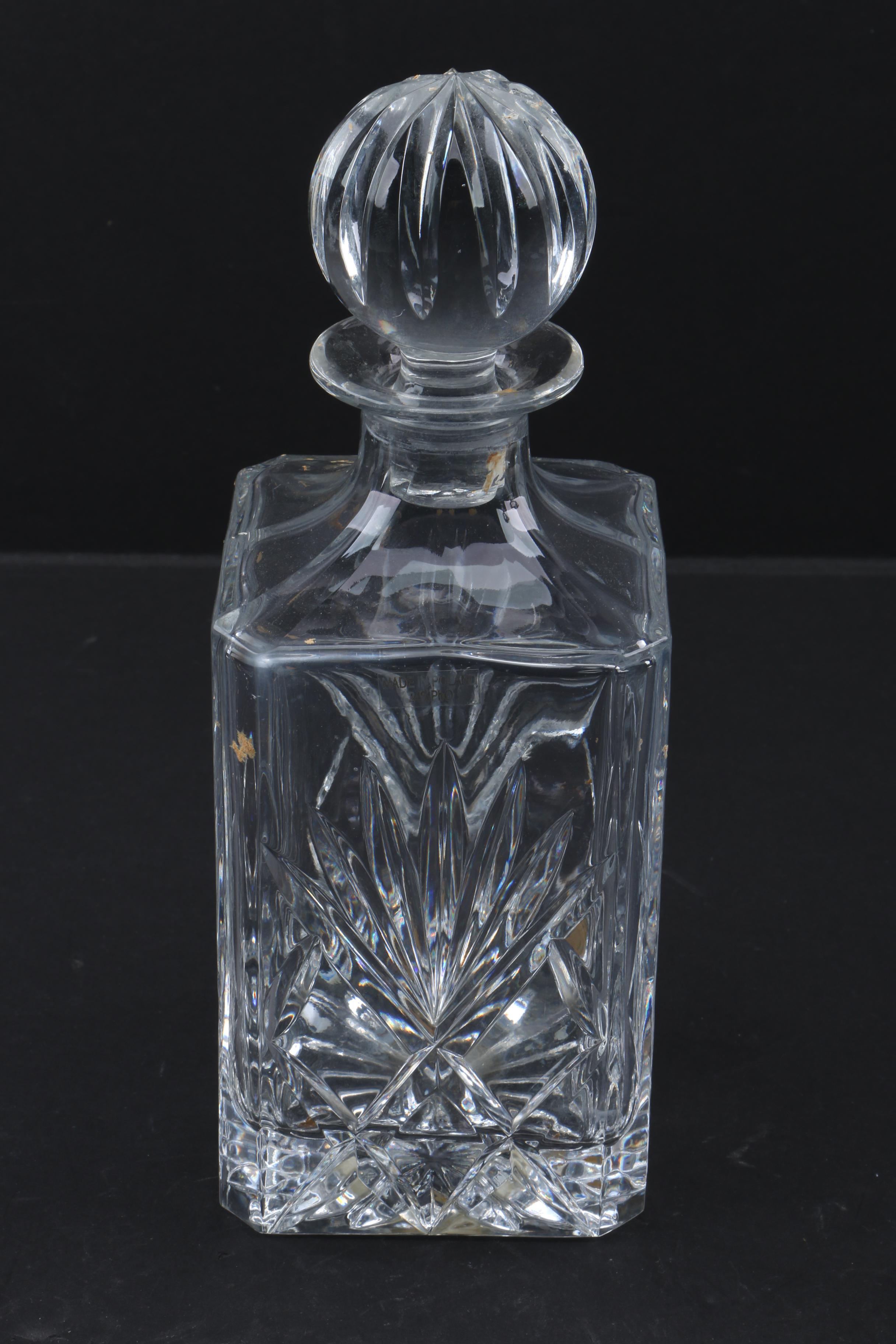 Waterford Crystal with Other Clear Crystal Decanters
