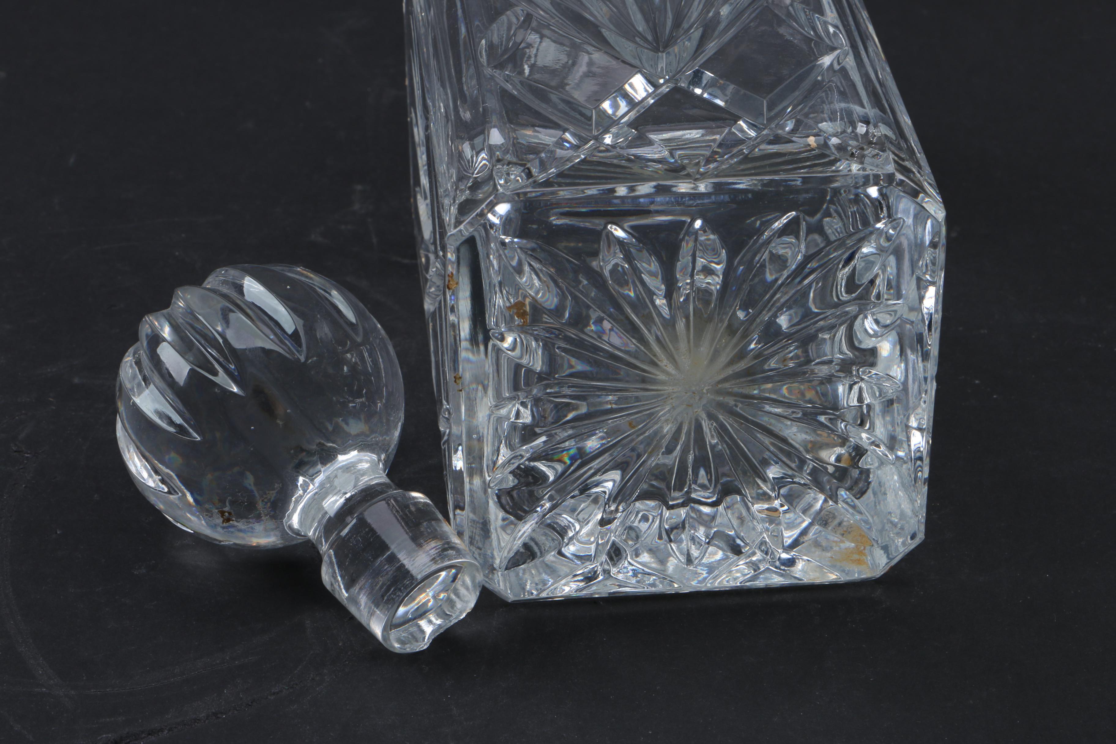 Waterford Crystal with Other Clear Crystal Decanters