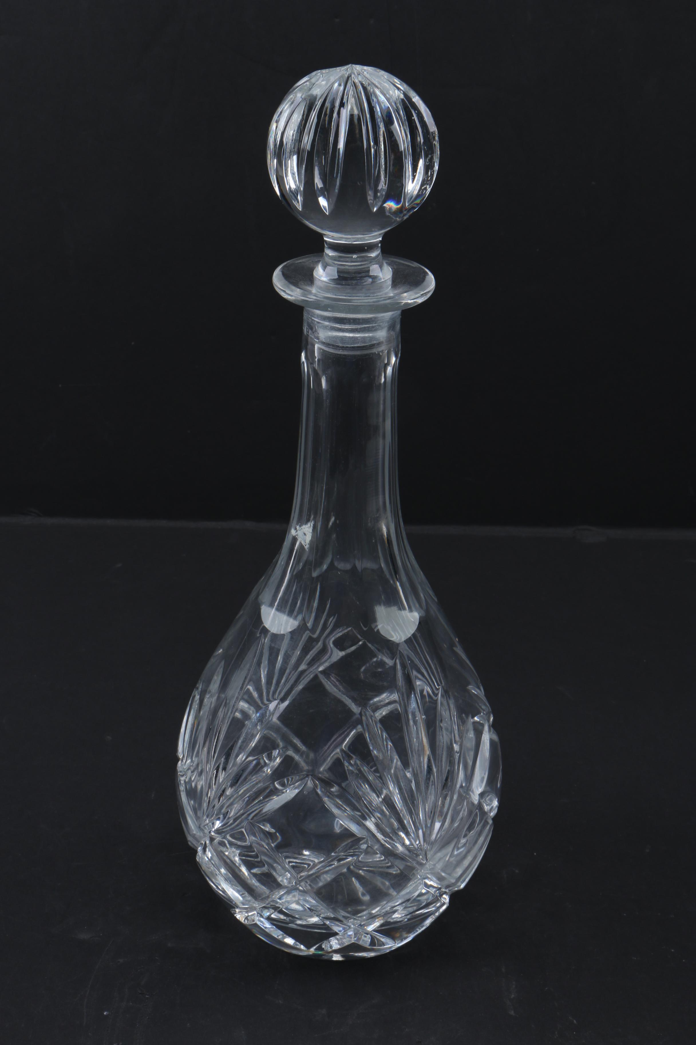 Waterford Crystal with Other Clear Crystal Decanters