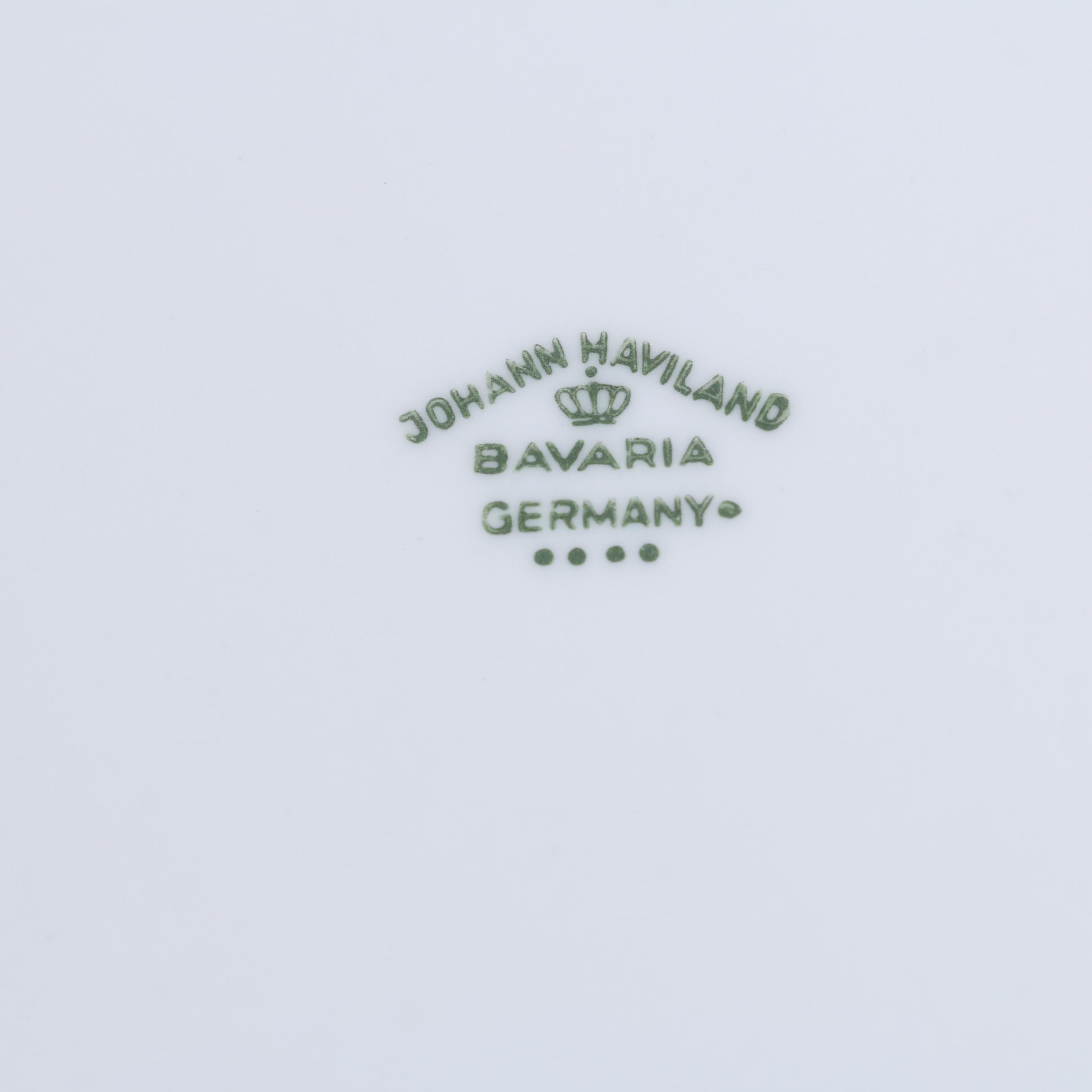 Vintage Johann Haviland "Forever Spring" Tableware Service for Eight