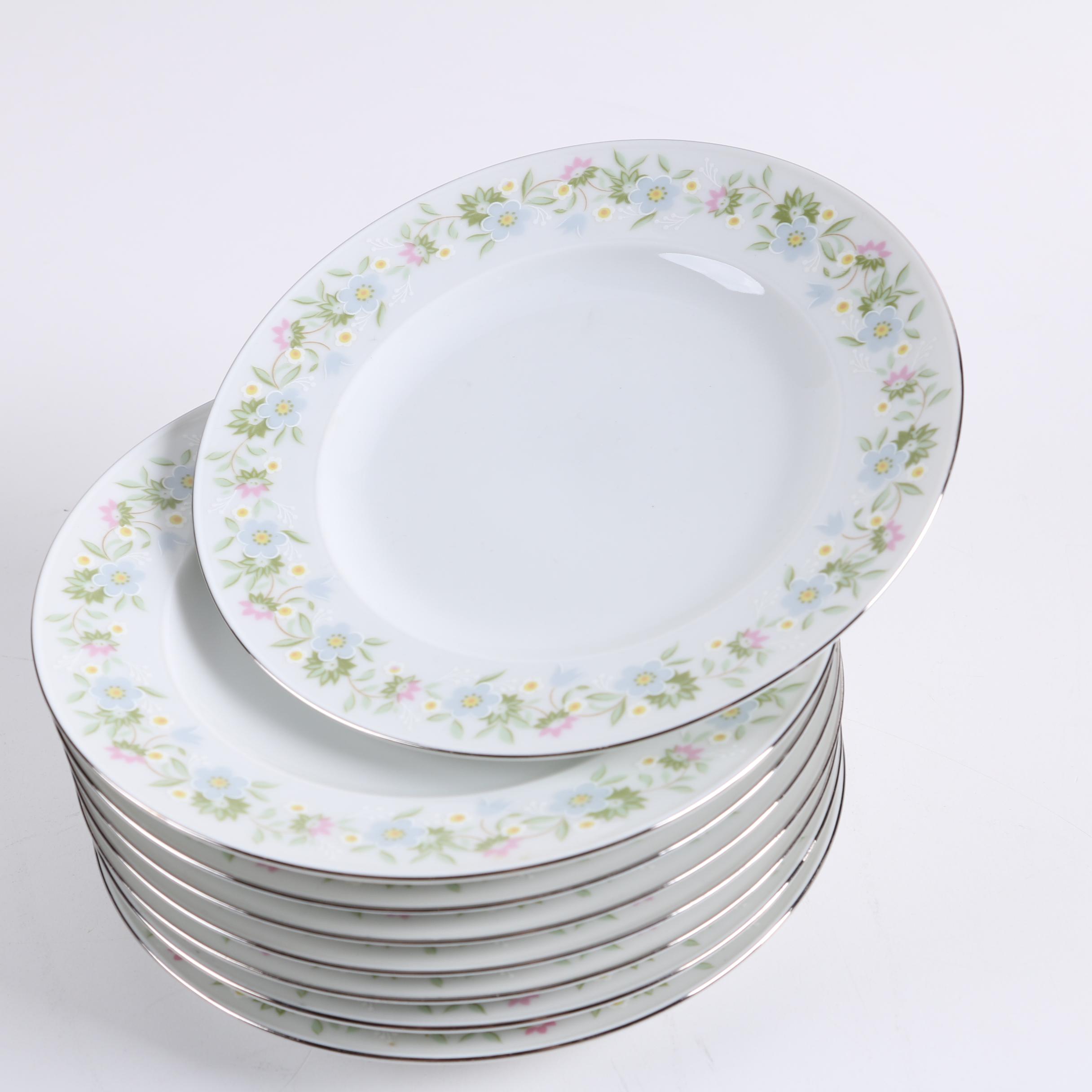 Vintage Johann Haviland "Forever Spring" Tableware Service for Eight