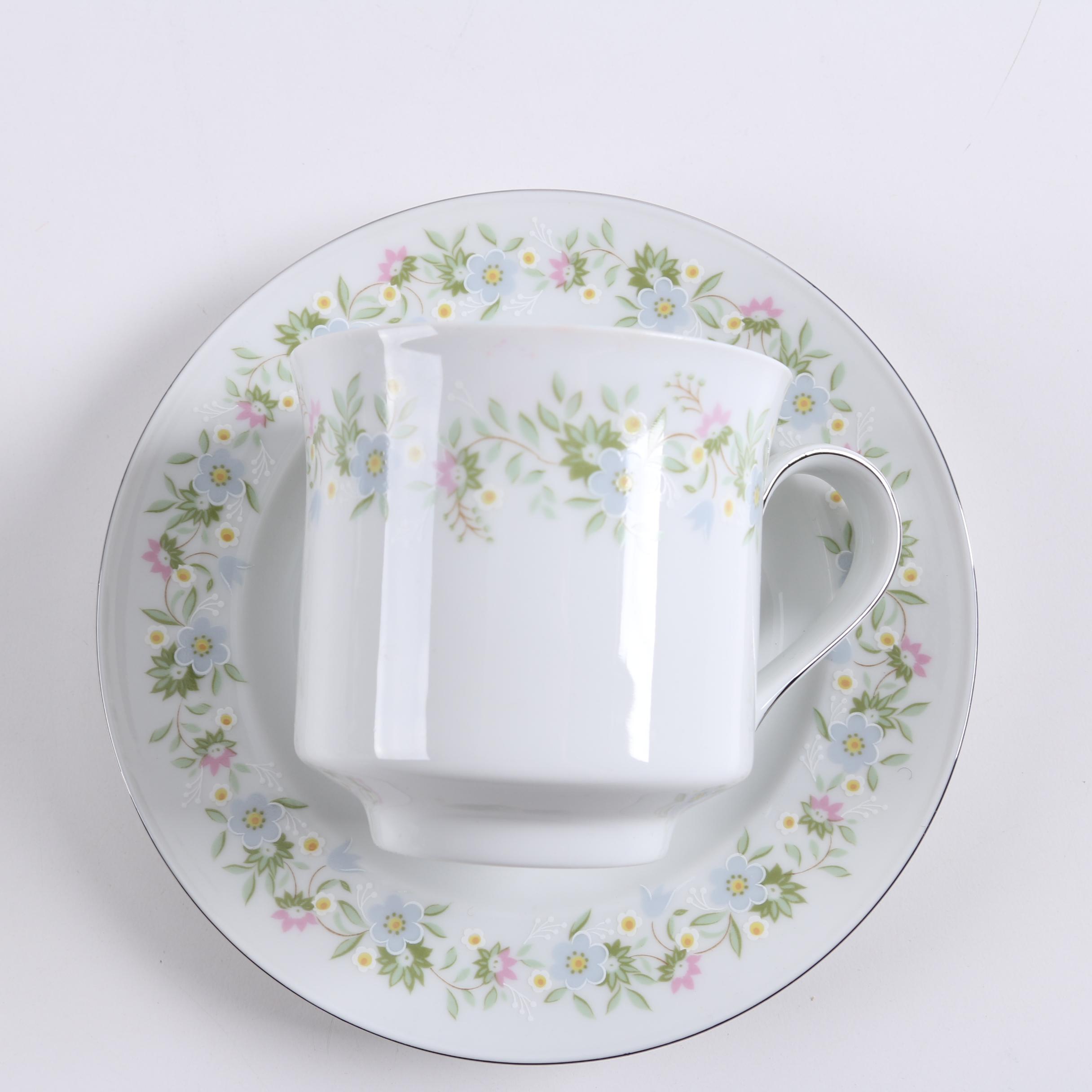 Vintage Johann Haviland "Forever Spring" Tableware Service for Eight