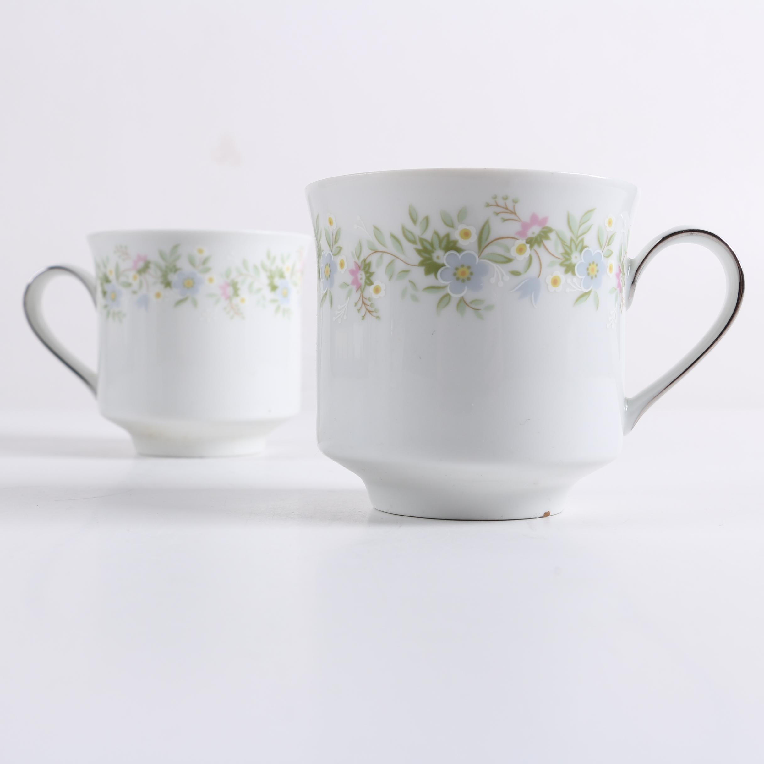 Vintage Johann Haviland "Forever Spring" Tableware Service for Eight