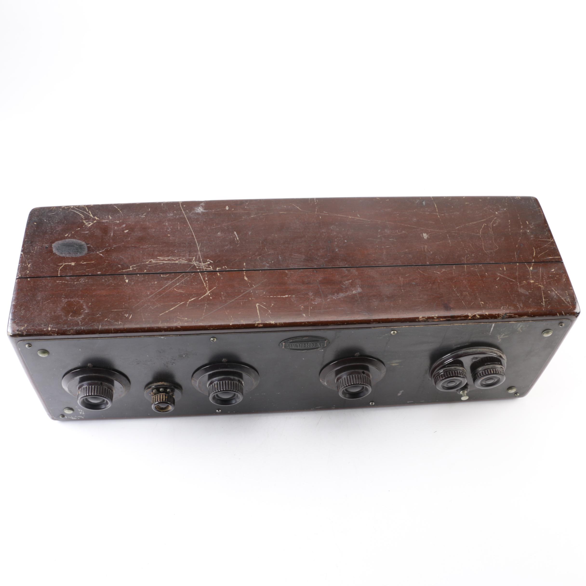 Atwater Kent "Big Box" Broadcast Receiver 4640 Model 20