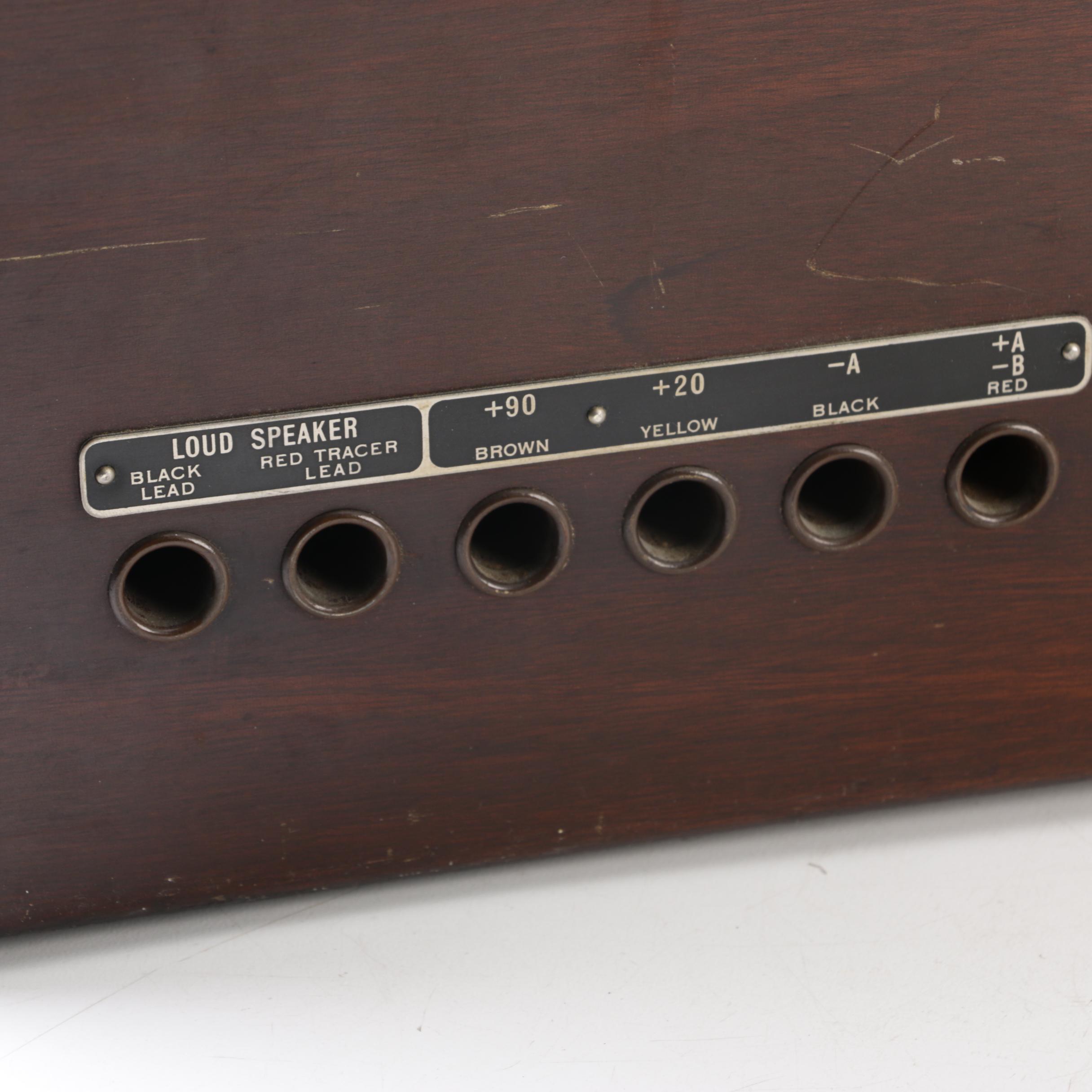 Atwater Kent "Big Box" Broadcast Receiver 4640 Model 20