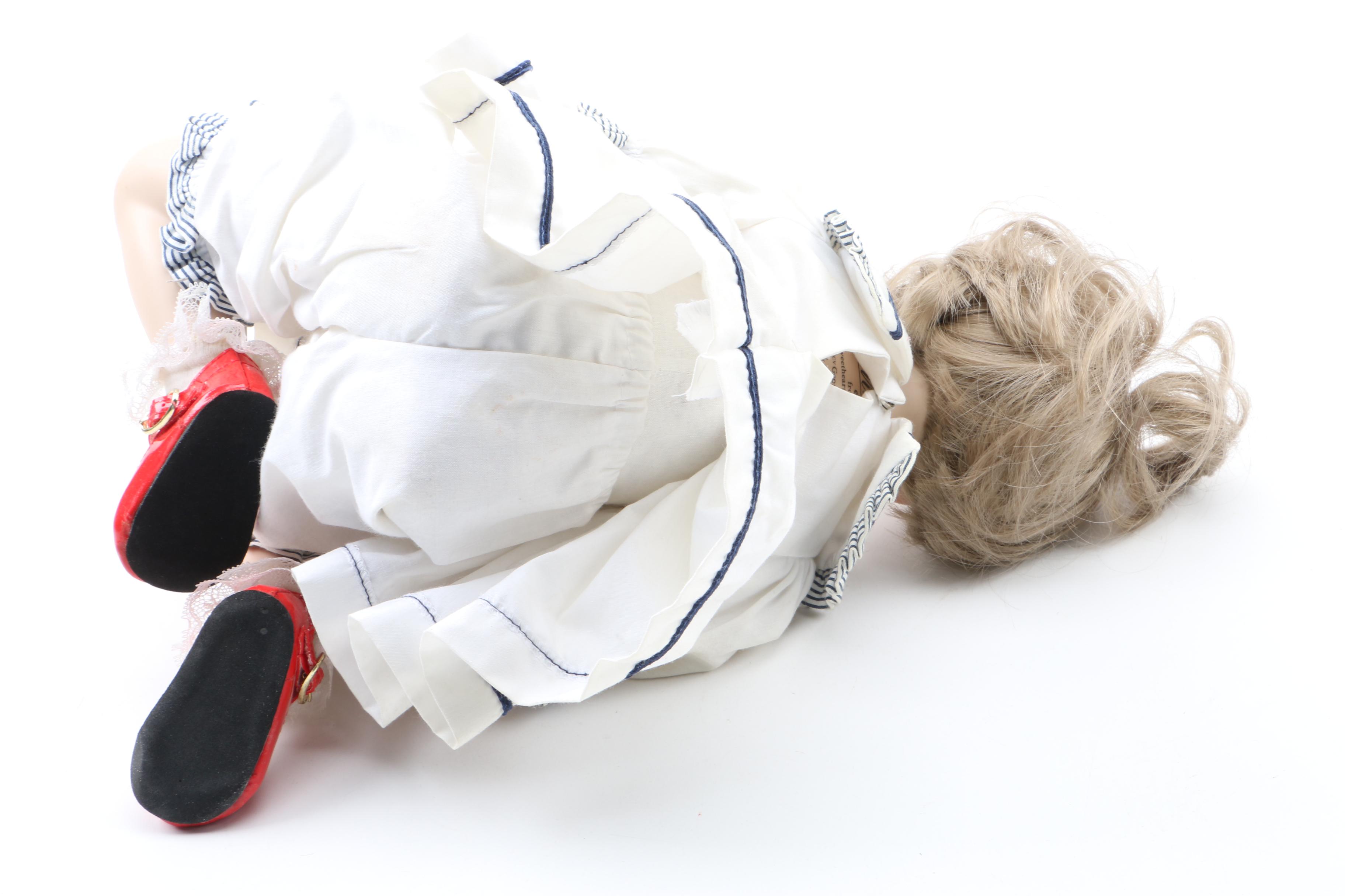 Pamela Phillips Signed "Madeline & Harry" Porcelain Doll