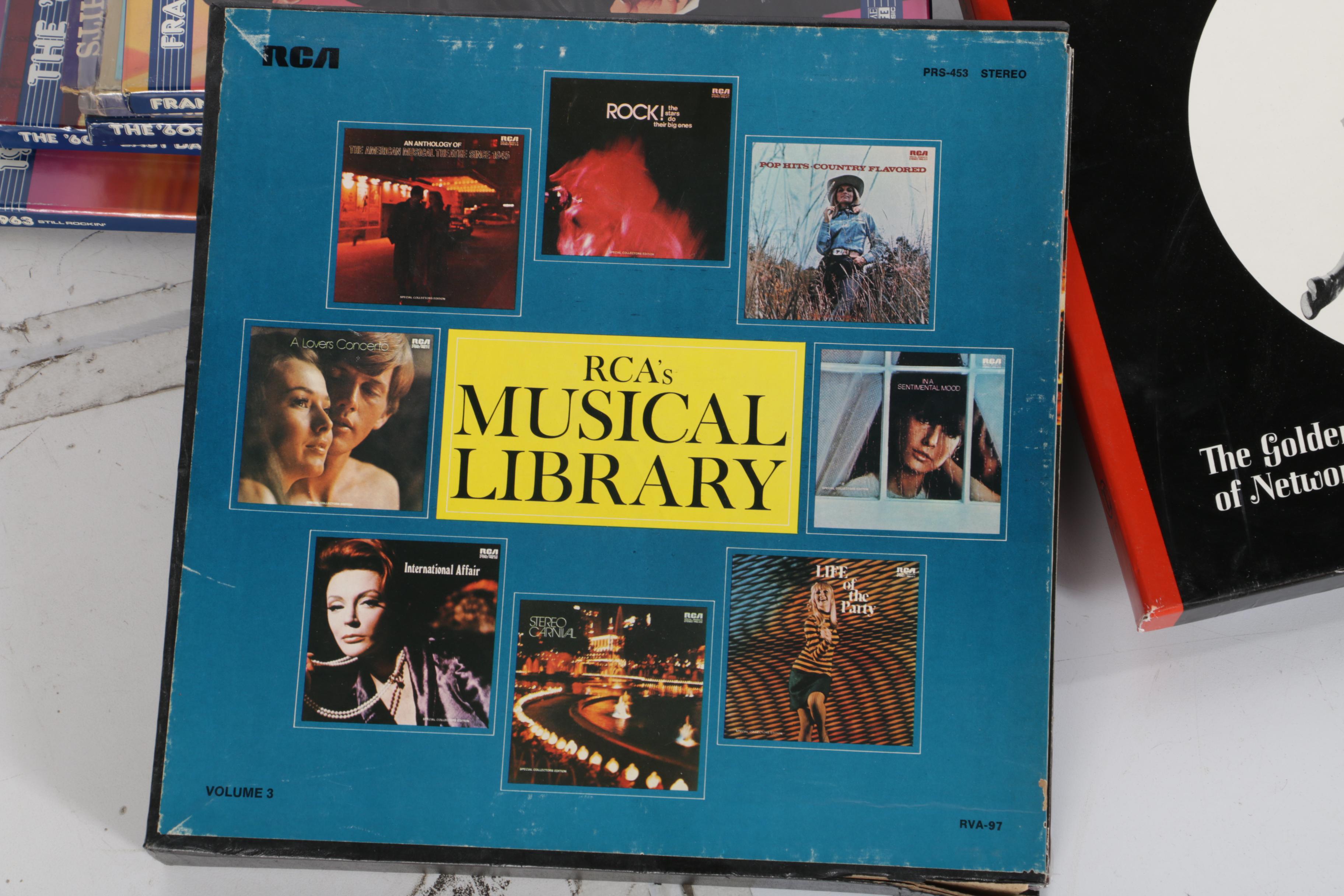 Record Boxed Sets Including Grammy Collection, Time Life "Rock 'N' Roll Era"