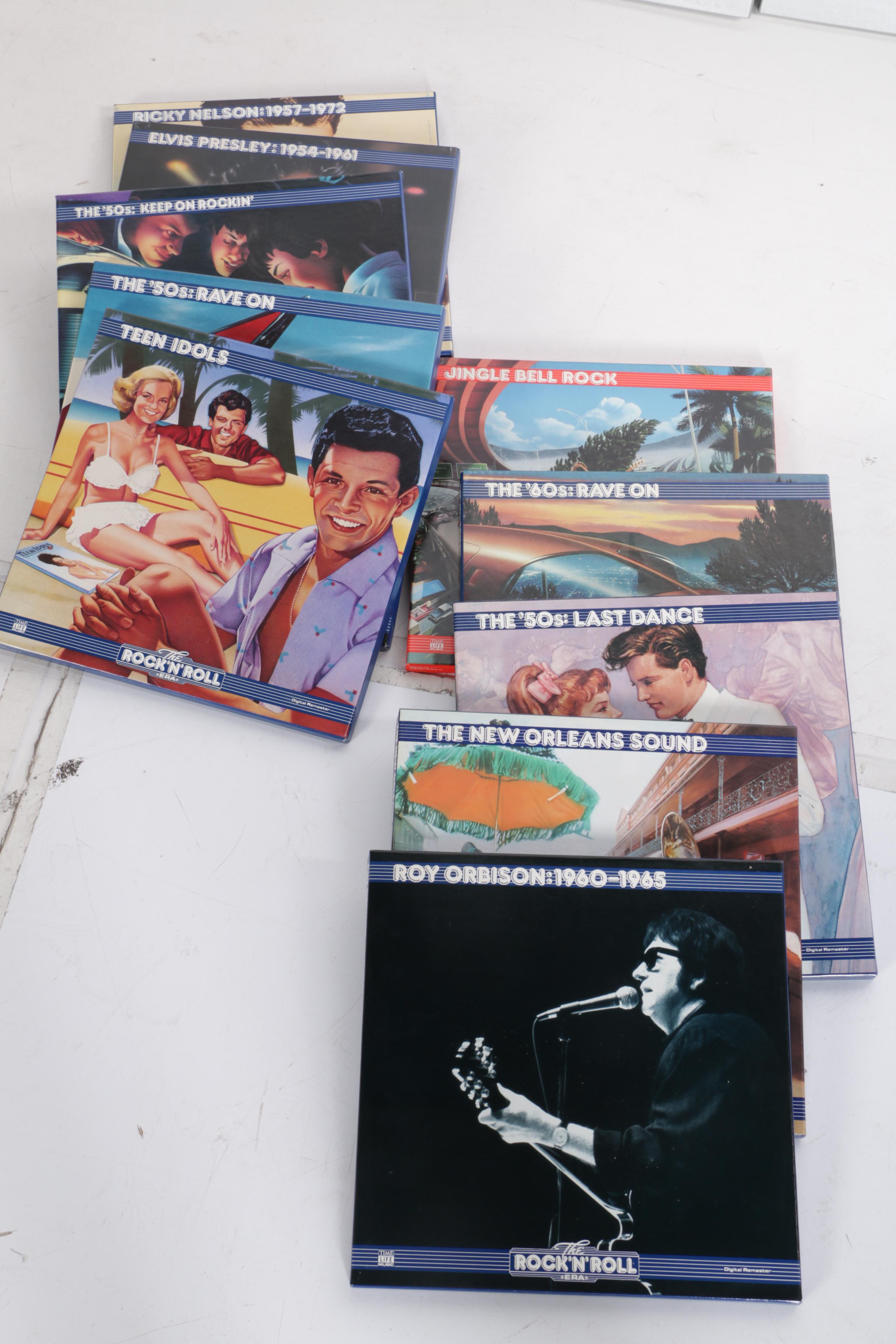 Record Boxed Sets Including Grammy Collection, Time Life "Rock 'N' Roll Era"