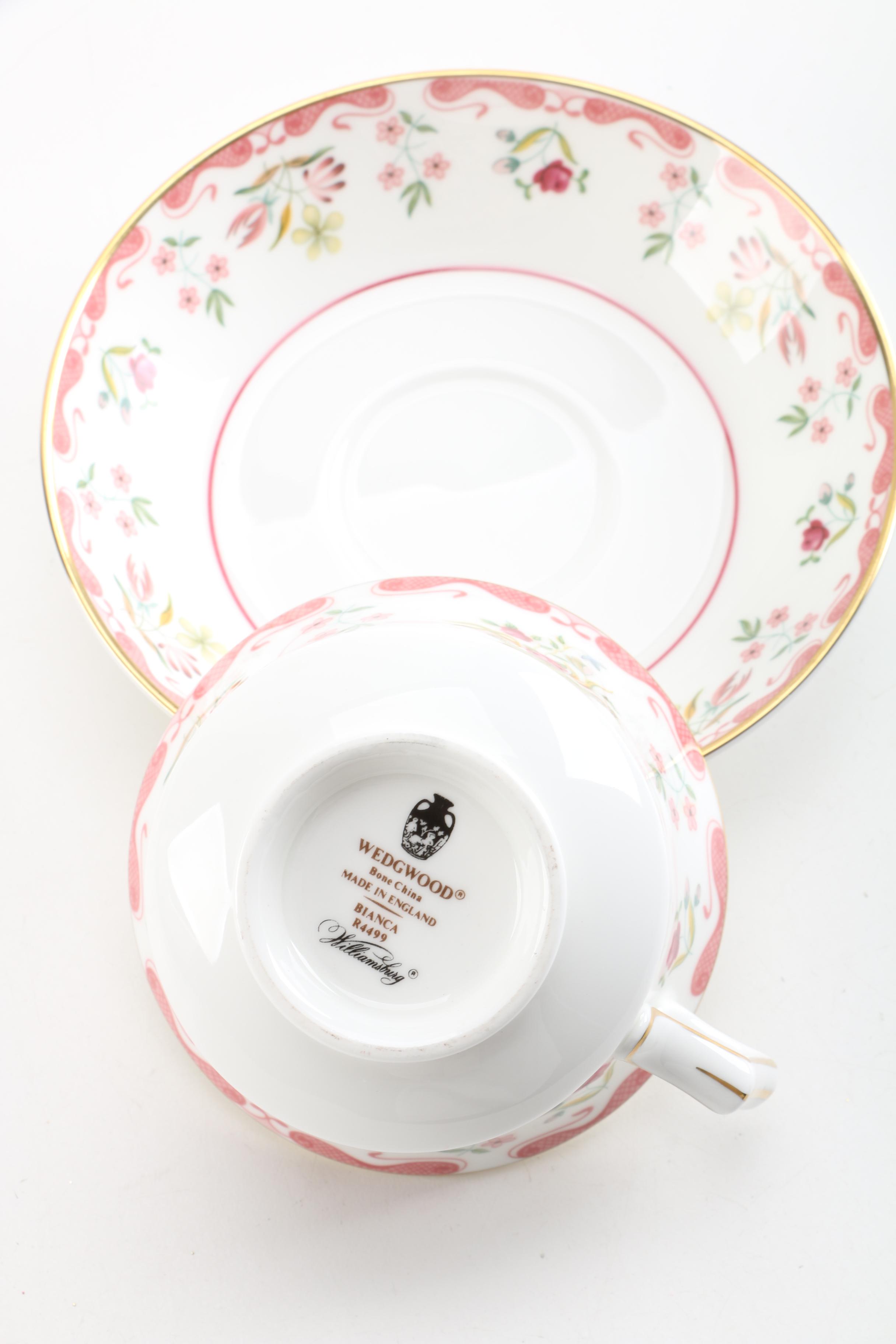 Wedgwood Williamsburg "Bianca" Tableware