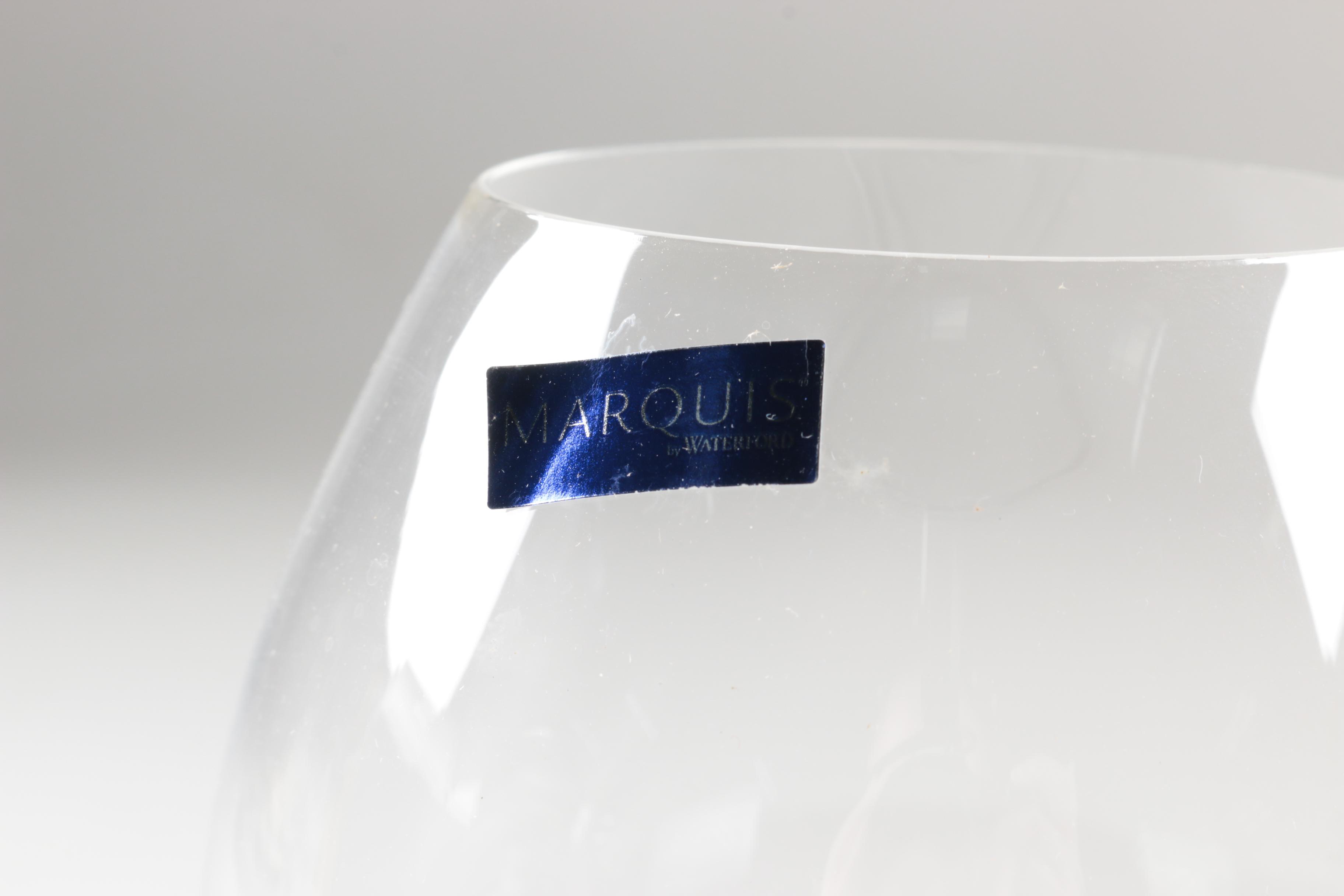 Marquis by Waterford Crystal "Vintage" Brandy Glasses