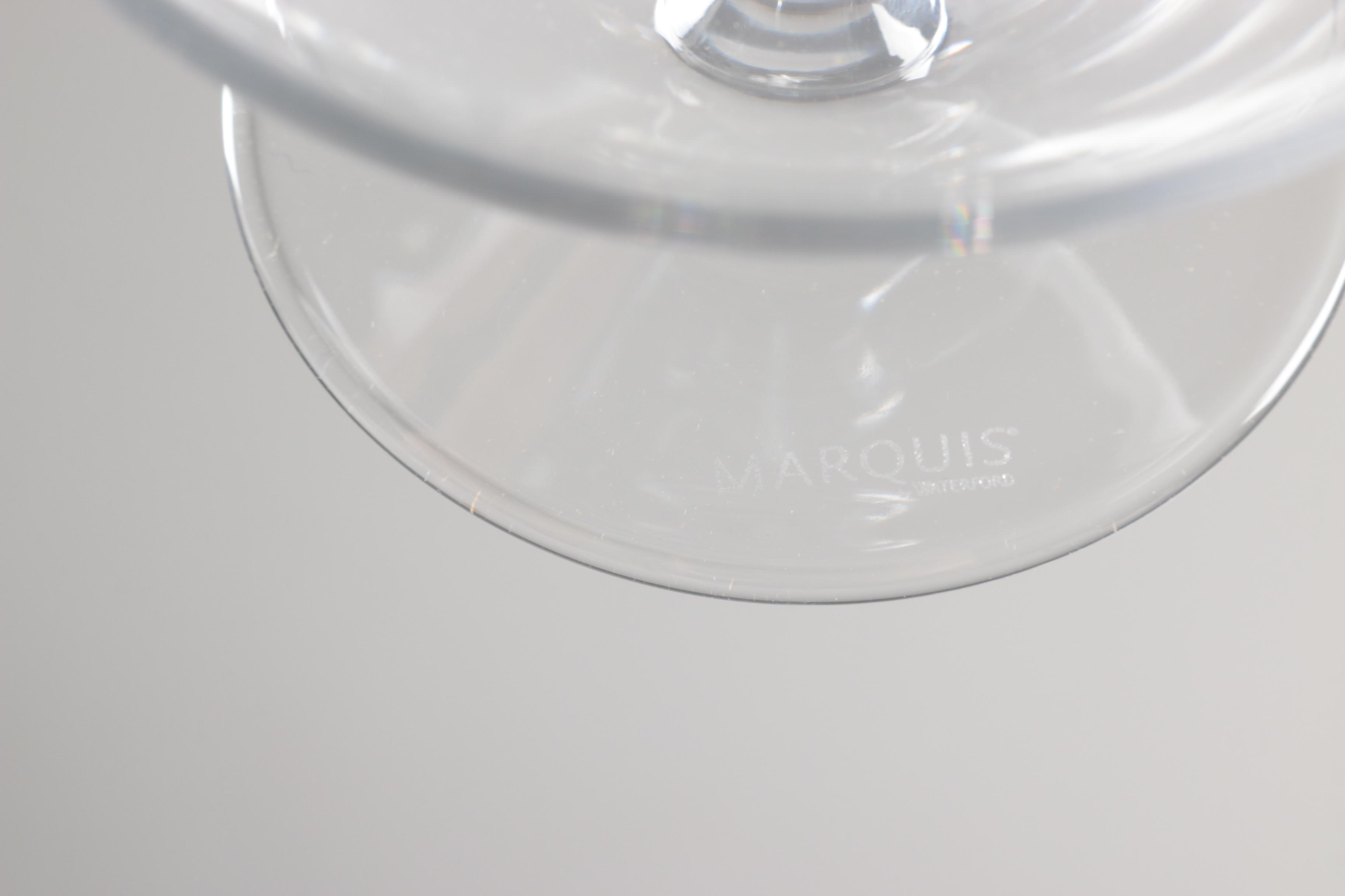 Marquis by Waterford Crystal "Vintage" Brandy Glasses