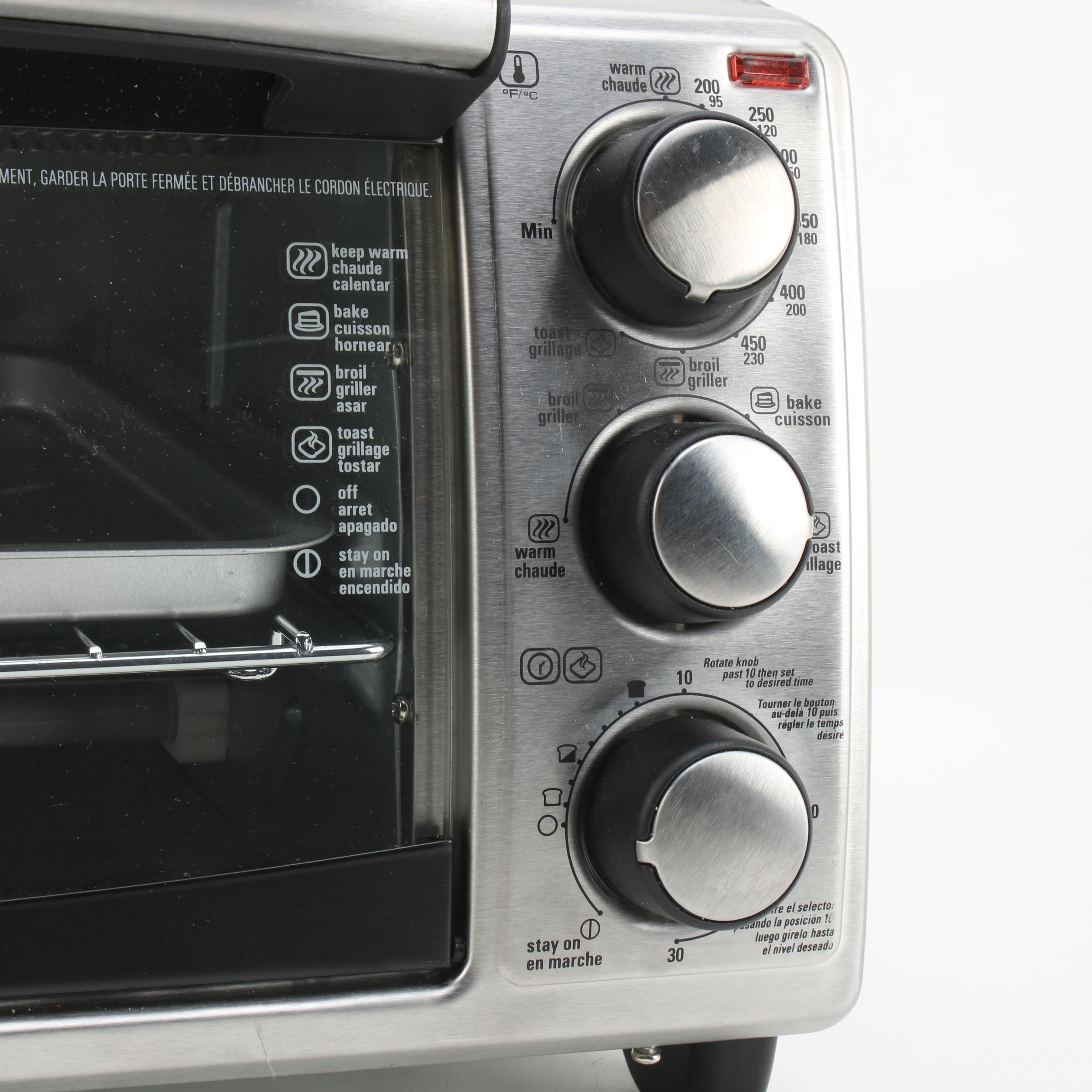 Cuisinart Coffee Maker and Black + Decker Toaster Oven