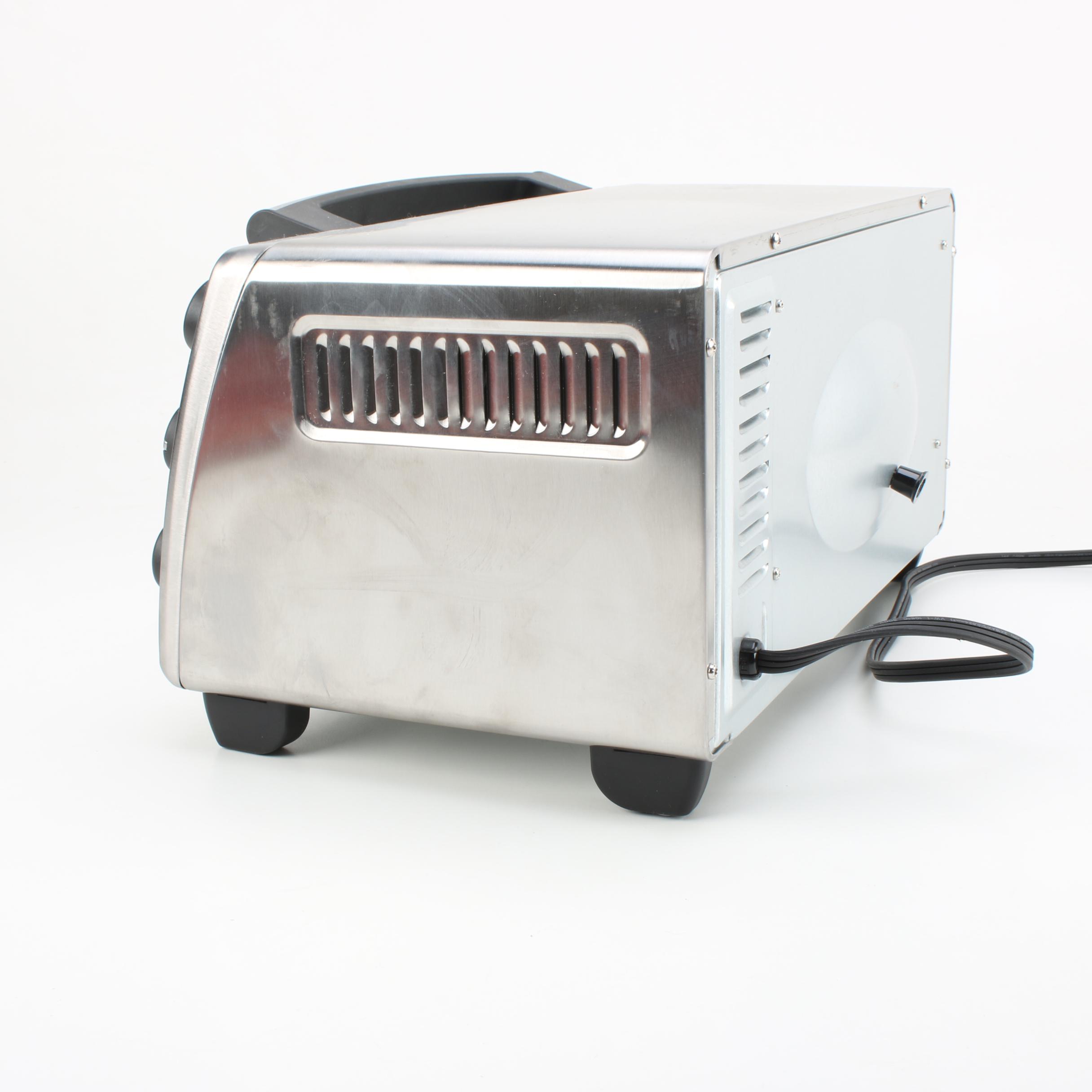 Cuisinart Coffee Maker and Black + Decker Toaster Oven