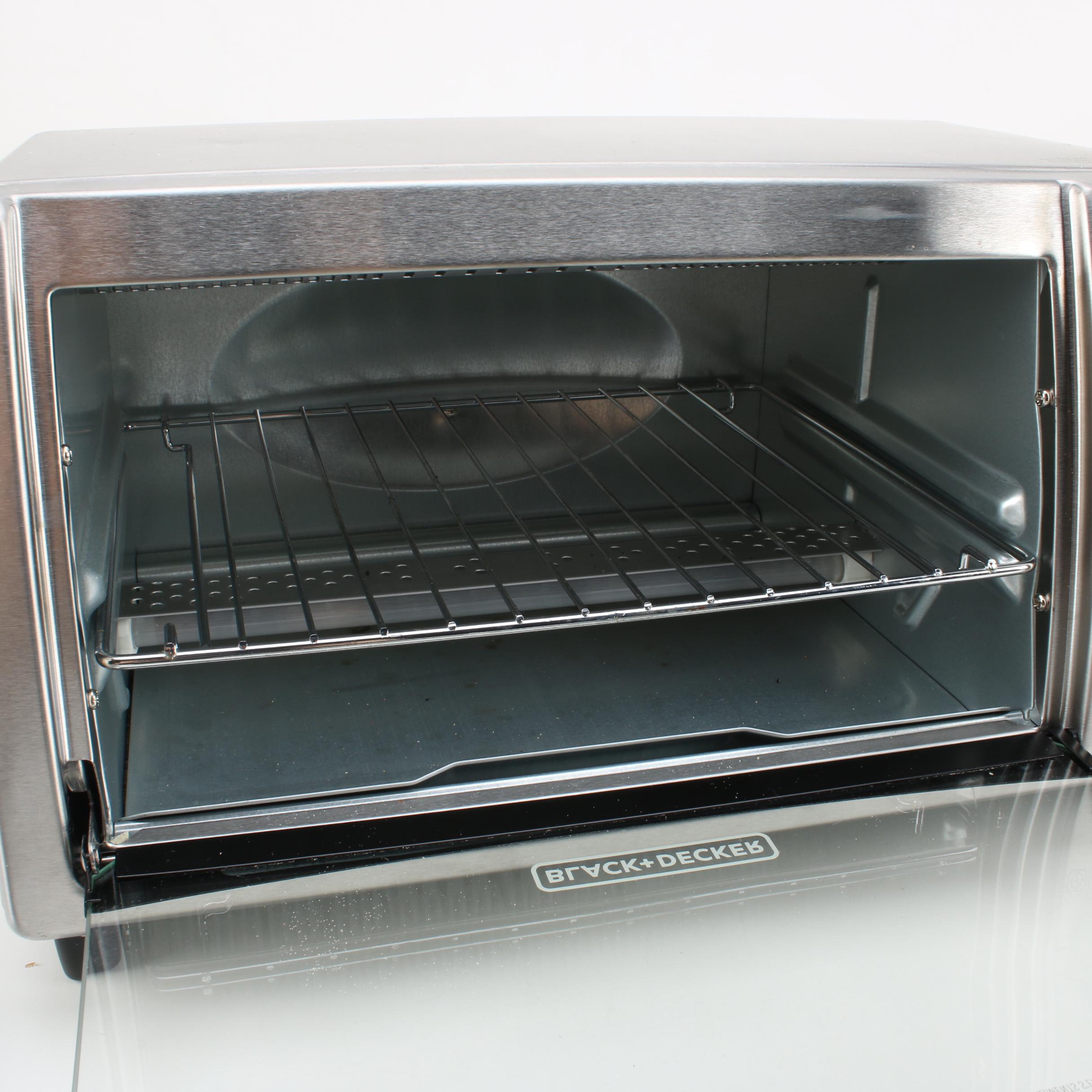 Cuisinart Coffee Maker and Black + Decker Toaster Oven