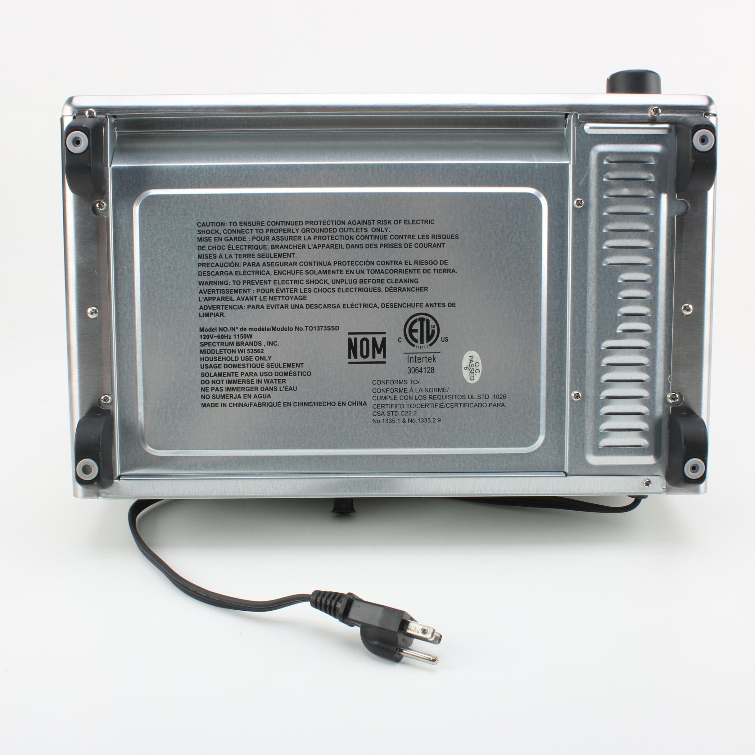 Cuisinart Coffee Maker and Black + Decker Toaster Oven